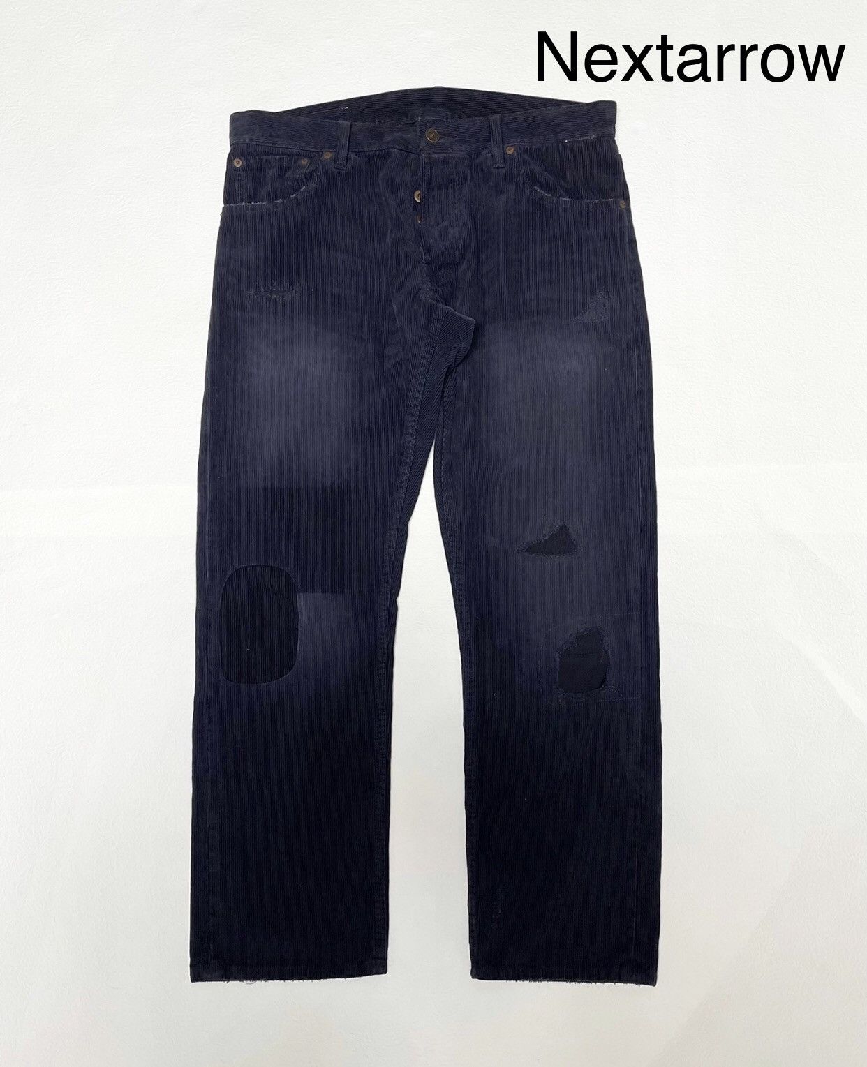 Visvim VISVIM FLUXUS 10 CORDS CRASH pants Size US 38 / EU 54 - 1 Thumbnail