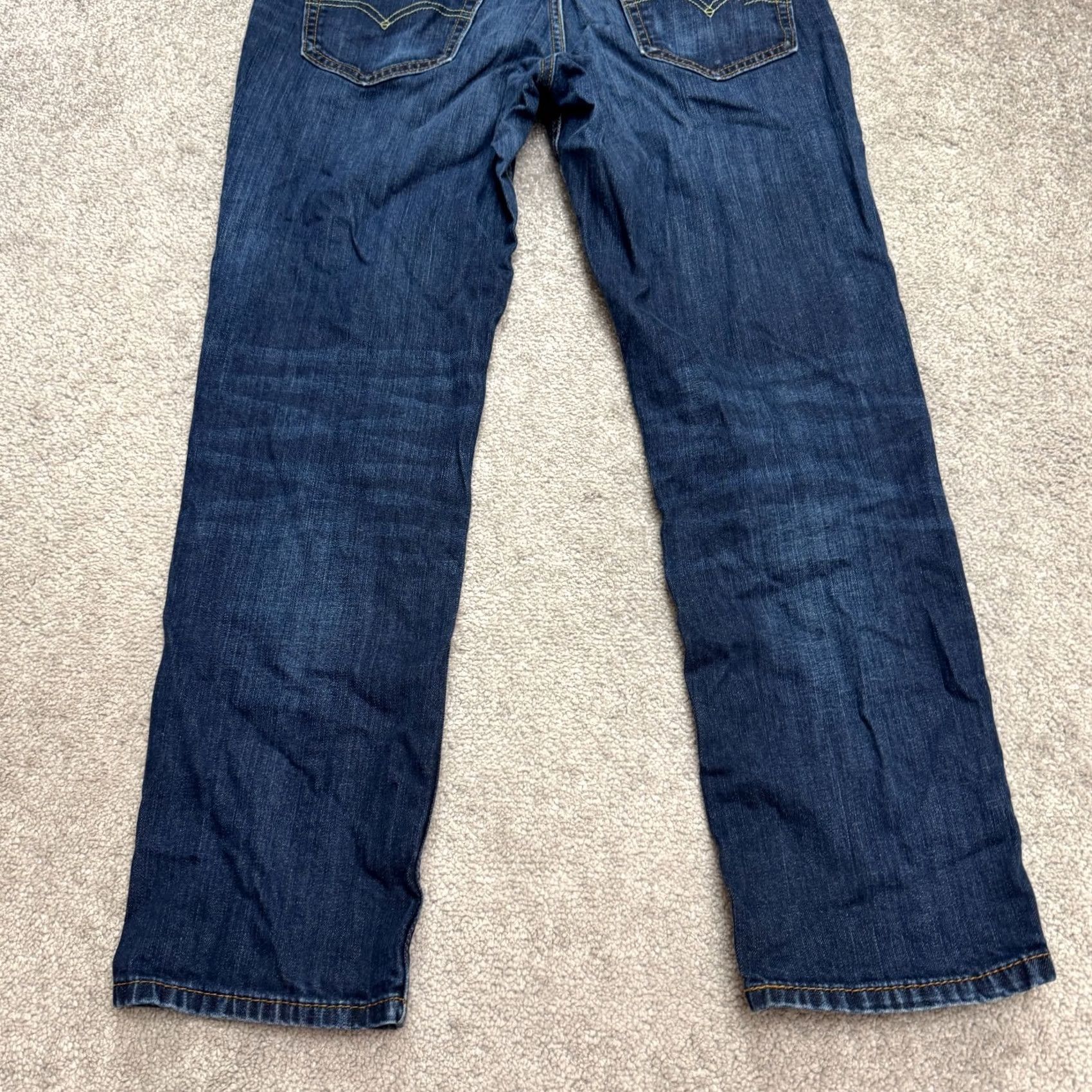 Levi's Levi's 541 Athletic Fit Jeans Mens 32x30 Blue Dark Wash Water Less Denim Cotton 5-Pocket City Grunge N/A Size US 32 / EU 48 - 5 Thumbnail