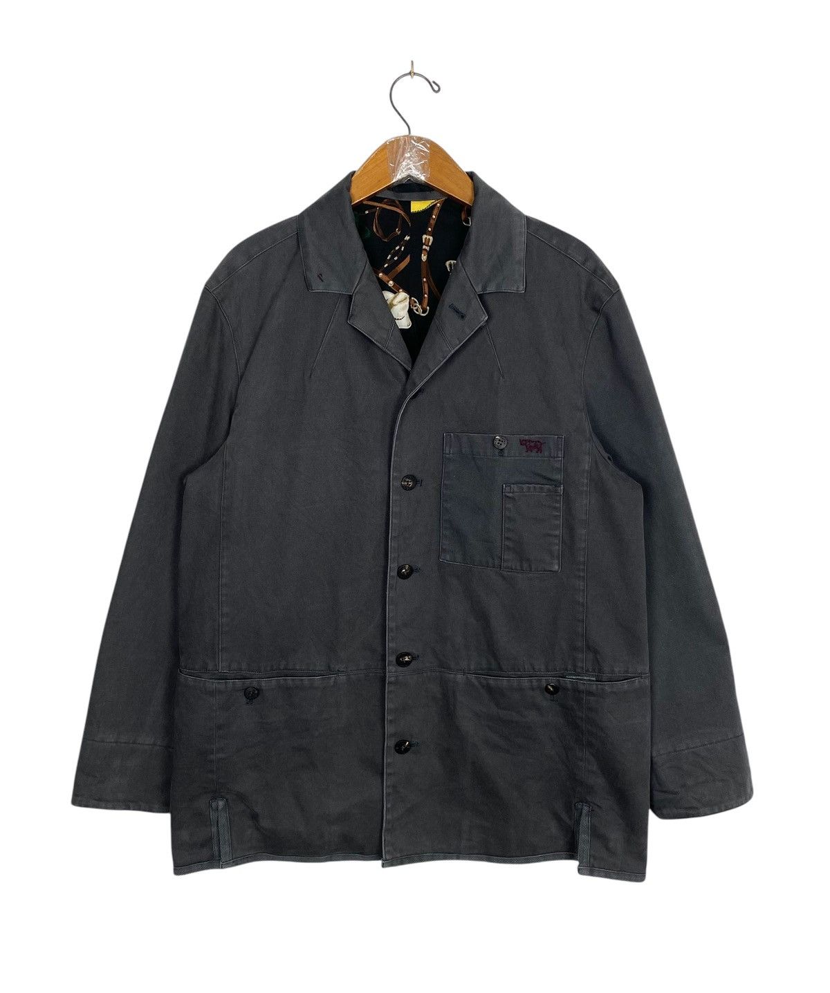 Japanese Brand Rare‼️ Vintage Papas Workwear Jacket Made in Japan Size US M / EU 48-50 / 2 - 2 Thumbnail