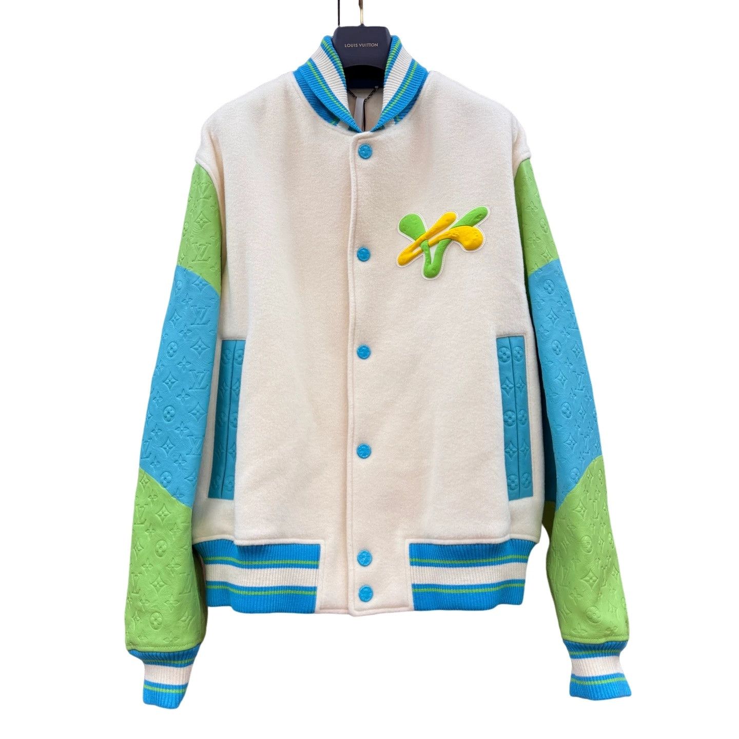 Louis Vuitton Louis Vuitton Duck Wool Varsity Jacket Size XL Size US XL / EU 56 / 4 - 1 Thumbnail
