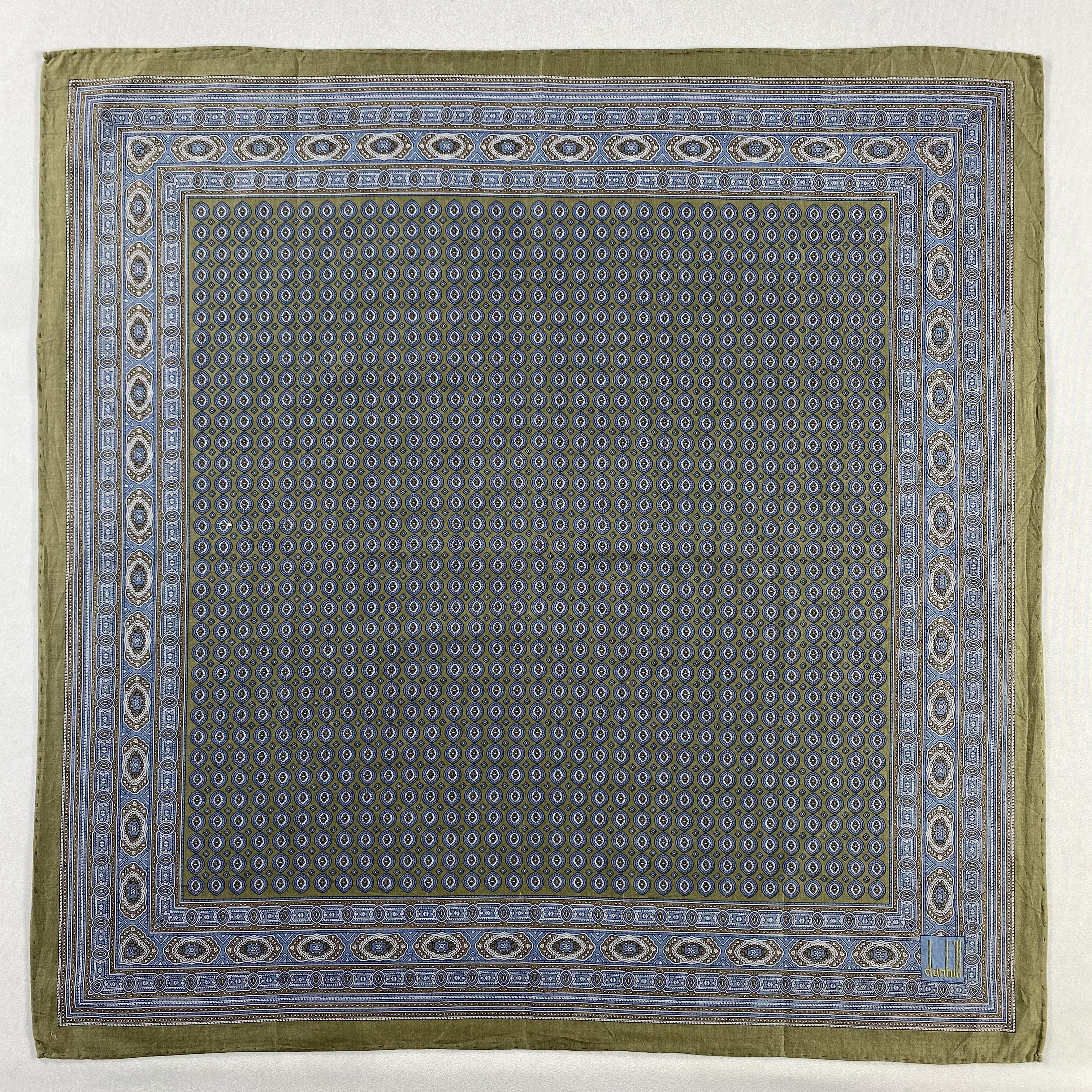 Alfred Dunhill × Vintage Alfred Dunhill Handkerchief / Neckerchief / Bandana-P1467 Size ONE SIZE - 1 Thumbnail