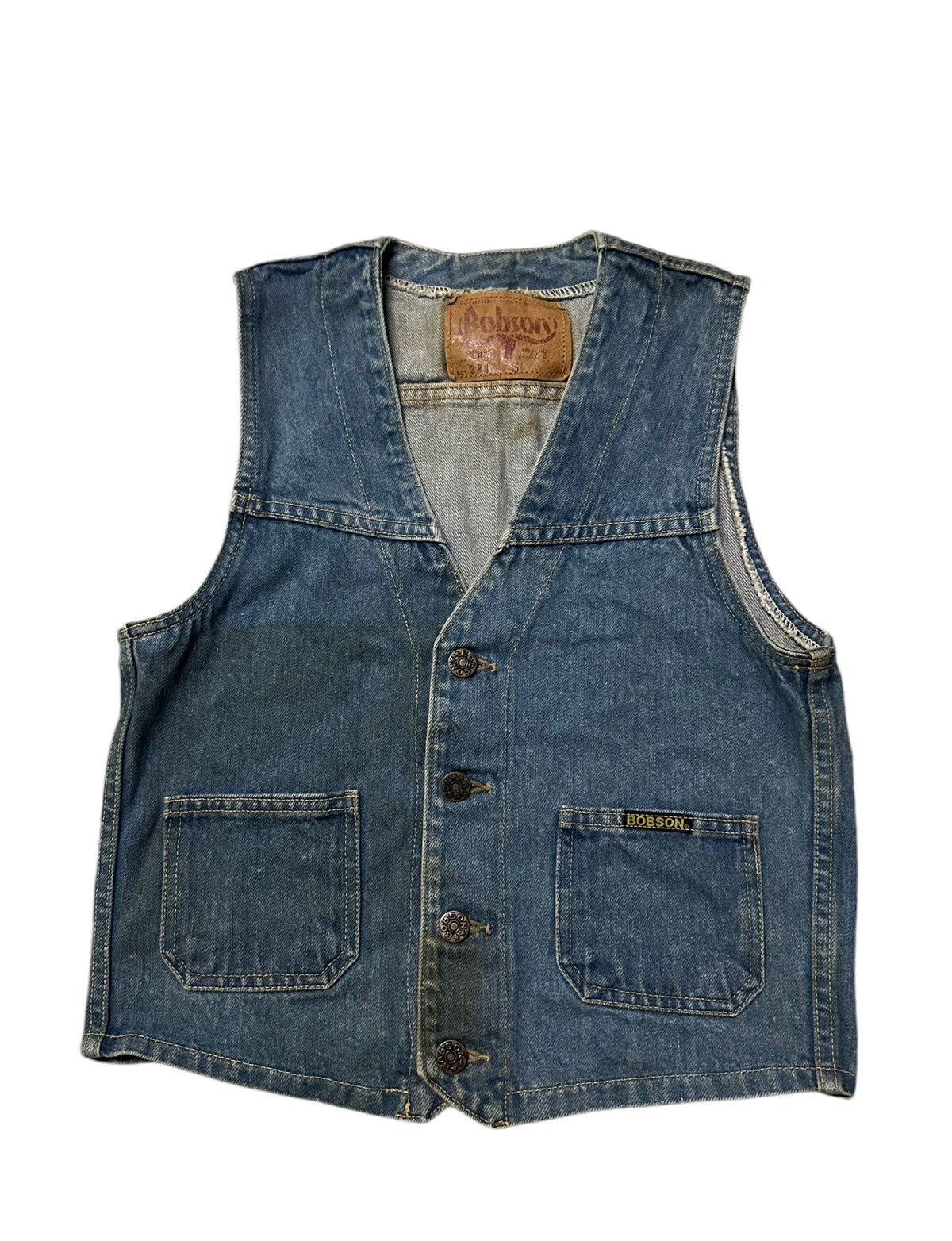 Vintage Bobson denim best Size US S / EU 44-46 / 1 - 1 Thumbnail