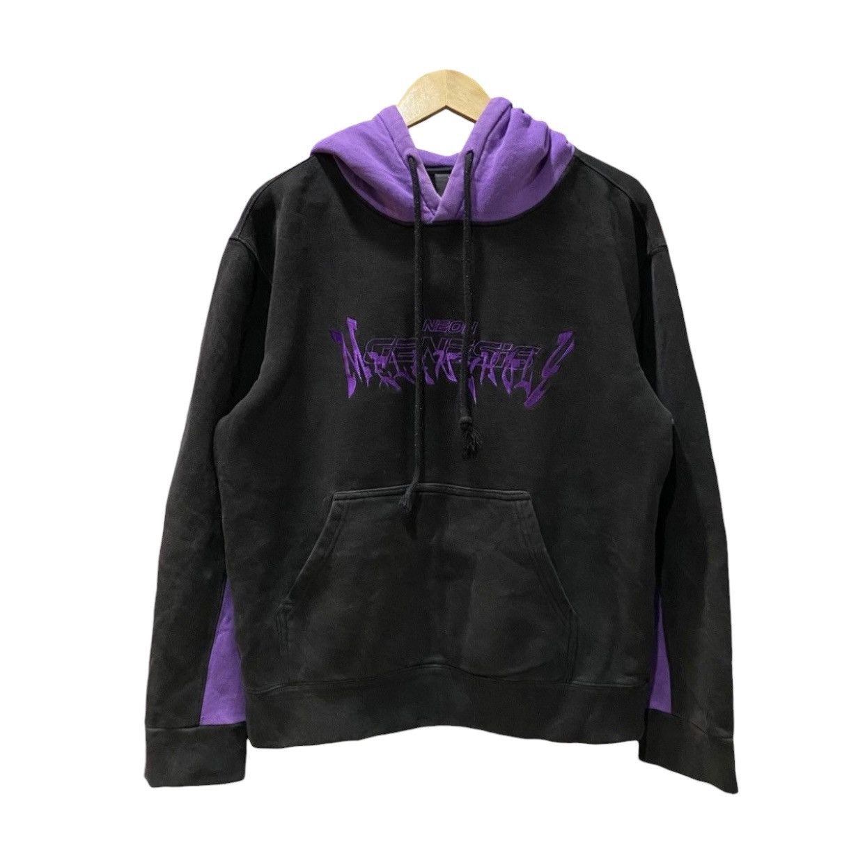 Anime UNGLAYER Neon Genesis Melancholy Two-Tone Anime Hoodie Size US S / EU 44-46 / 1 - 1 Thumbnail