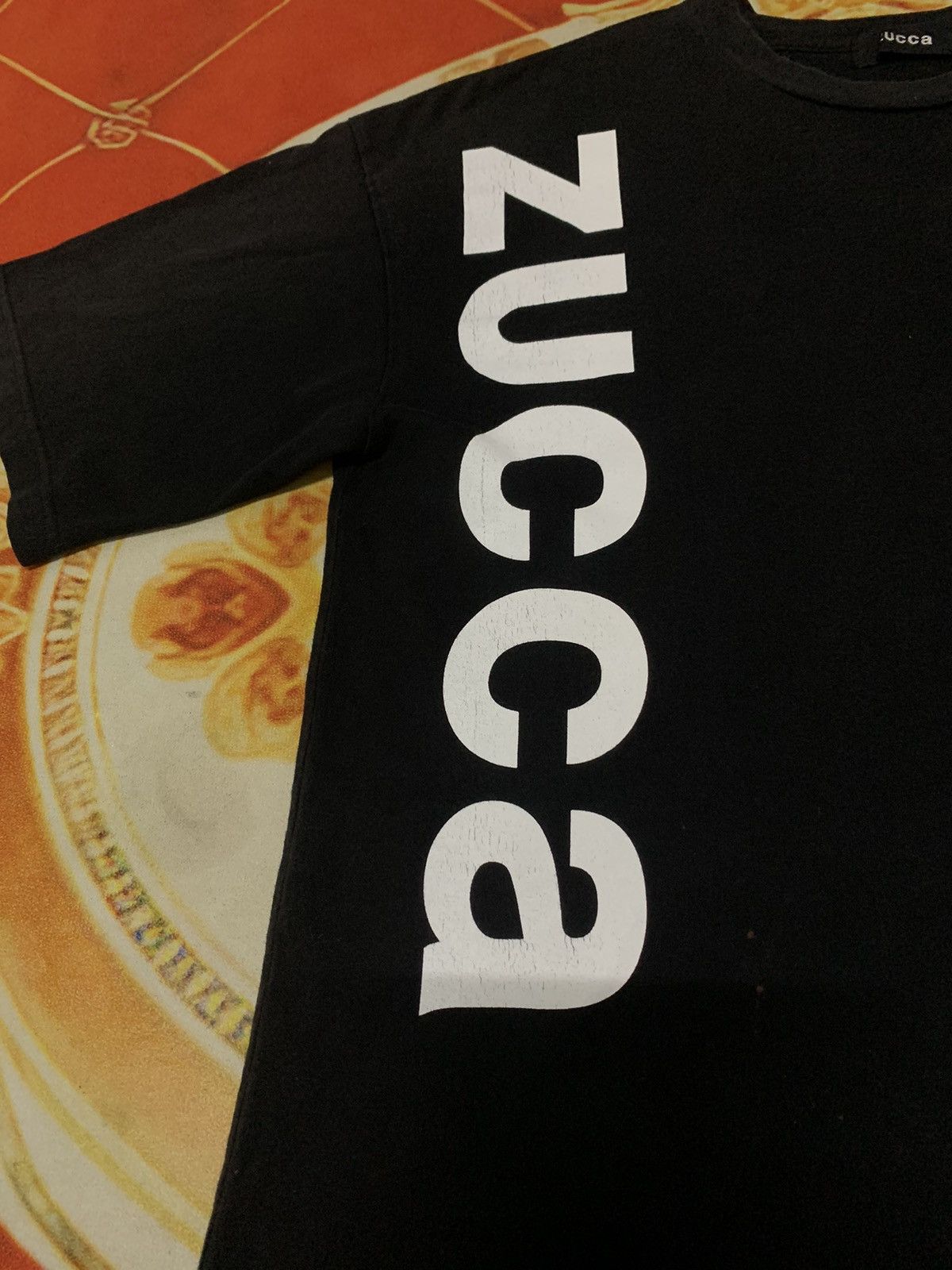 Zucca 🔥HOT🔥 ZUCCA BIG SPELLOUT VERY RARE TEE Size US M / EU 48-50 / 2 - 2 Thumbnail