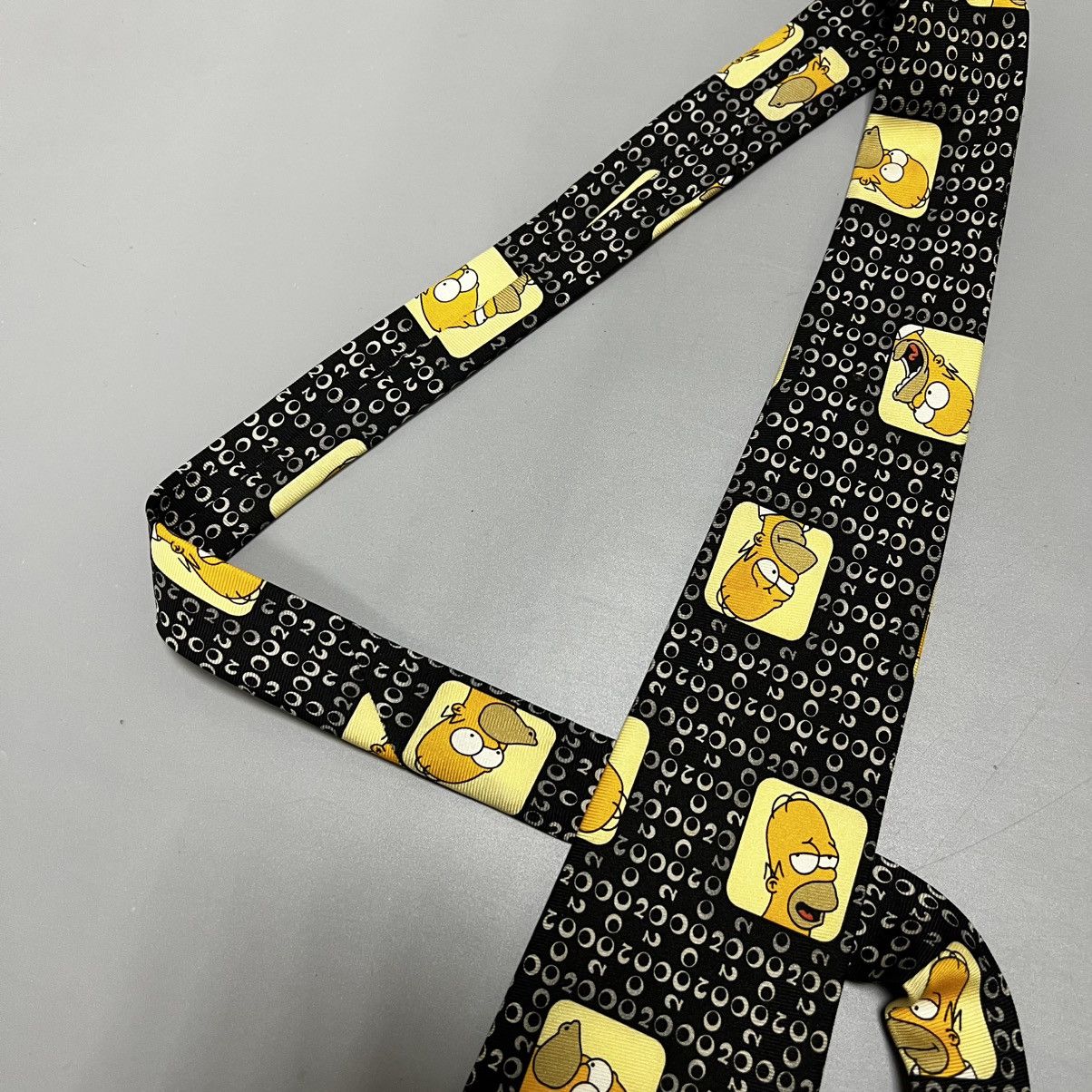 The Simpsons × Vintage Mens Vintage The Simpsons Homer Tie 00s Size ONE SIZE - 10 Thumbnail