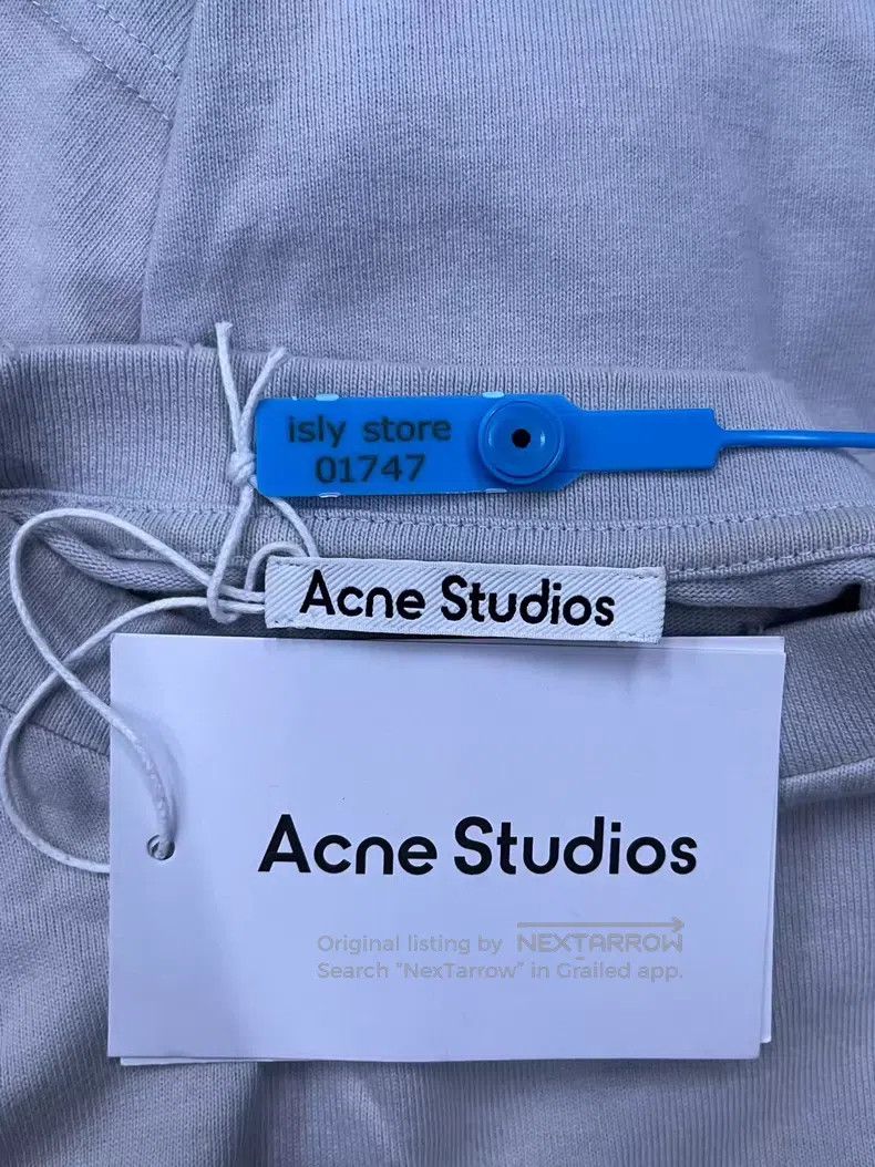Acne Studios Acne Studios Logo Printed Crewneck Loose Fit Fake Two-Piec Size US L / EU 52-54 / 3 - 5 Thumbnail