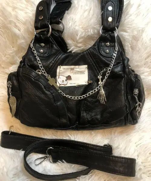 Vintage Rock Style Cross Handbag Size ONE SIZE - 3 Thumbnail