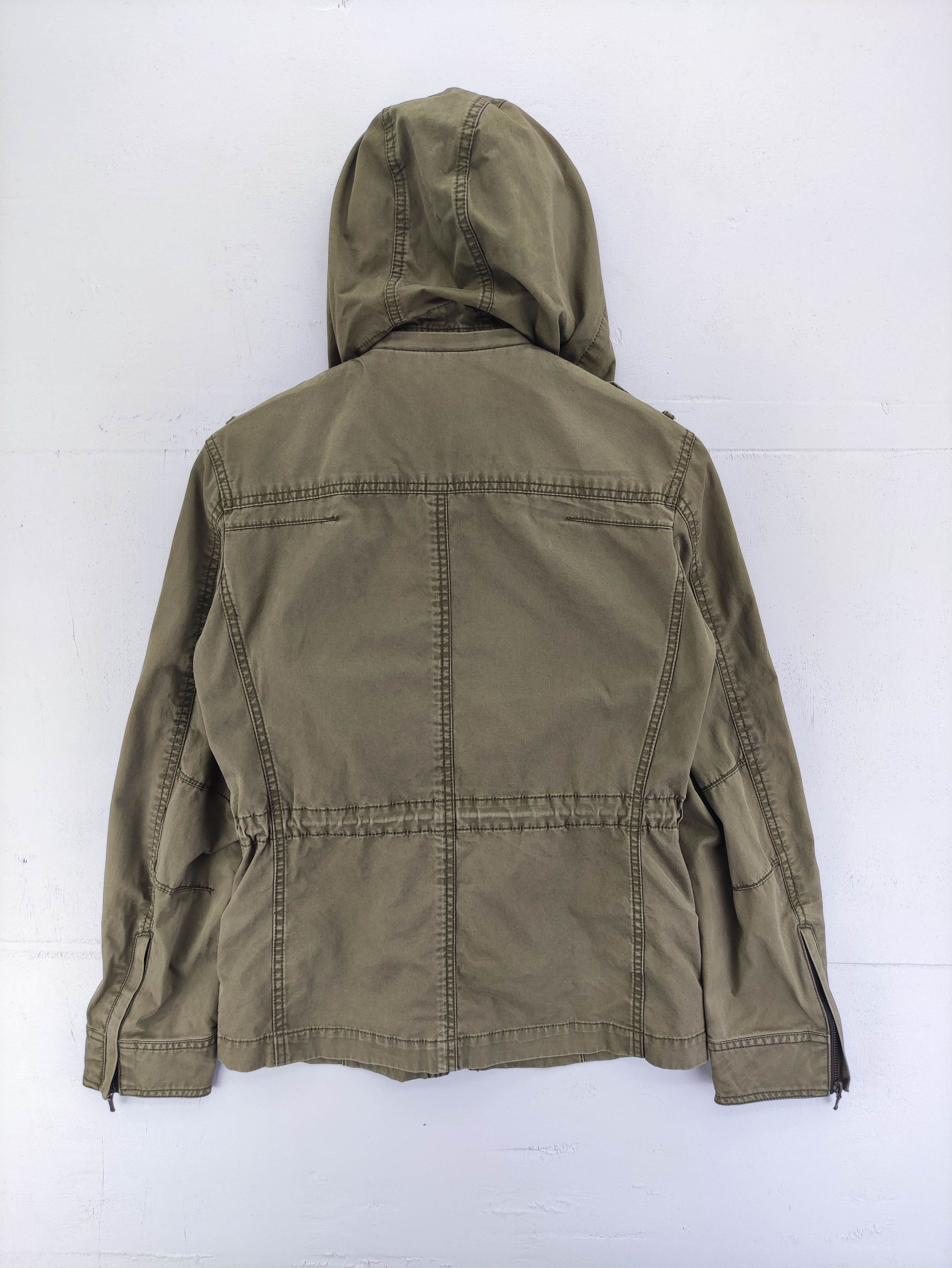 Japanese Brand Vintage Michel Klein Jacket With Hoodie Zipper Size S / US 4 / IT 40 - 7 Thumbnail