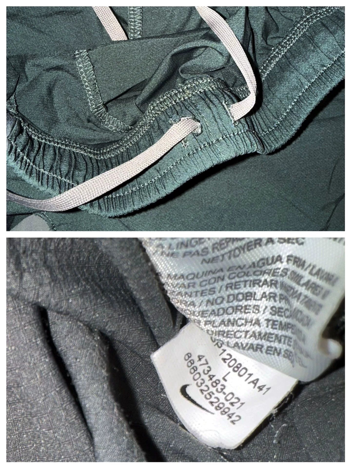 Nike Nike Gyakusou Functional Dark Green Running Shorts L Size US 34 / EU 50 - 8 Thumbnail