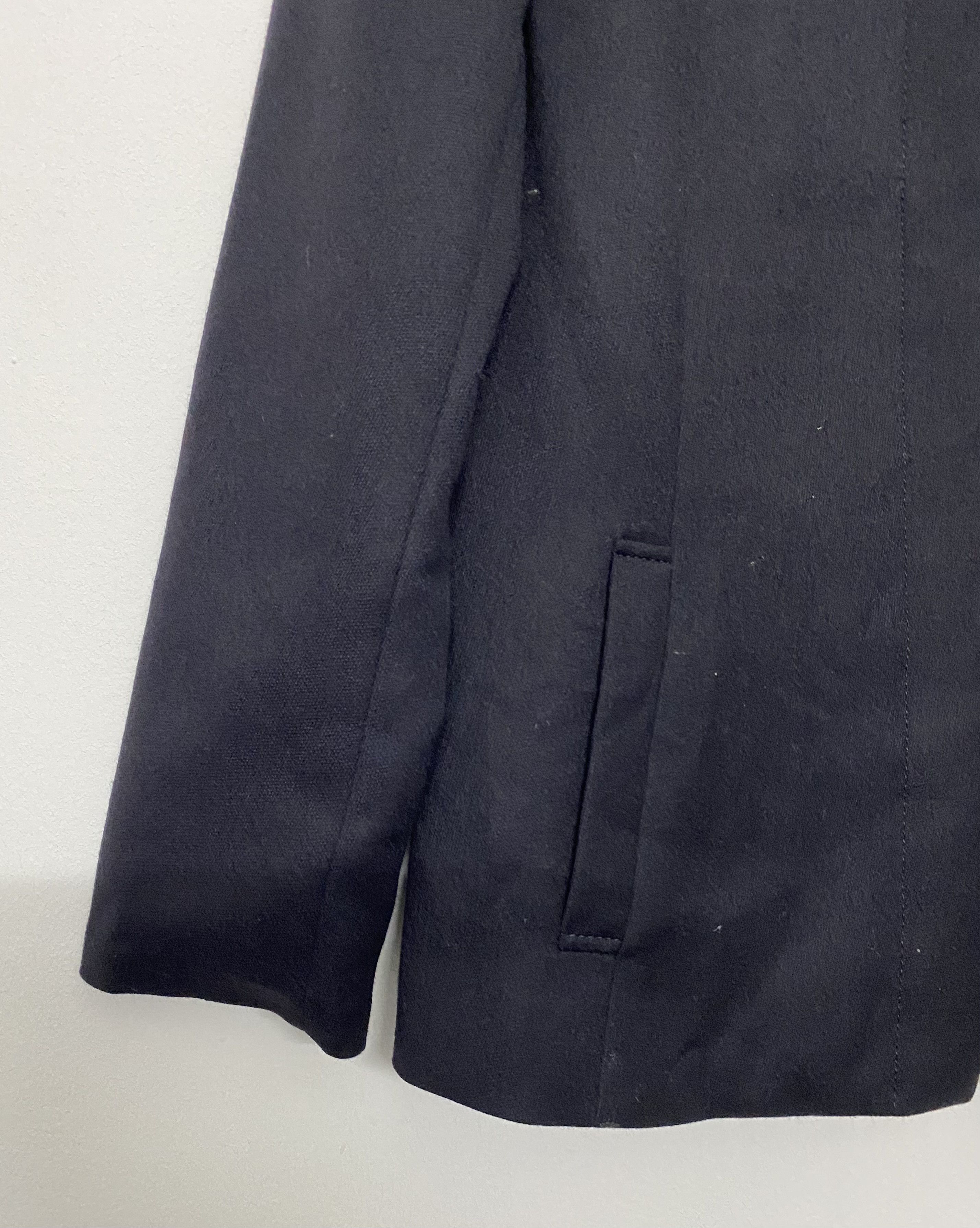 DAKS DAKS London Made In Japan Plain Black Jacket Size S / US 4 / IT 40 - 5 Thumbnail