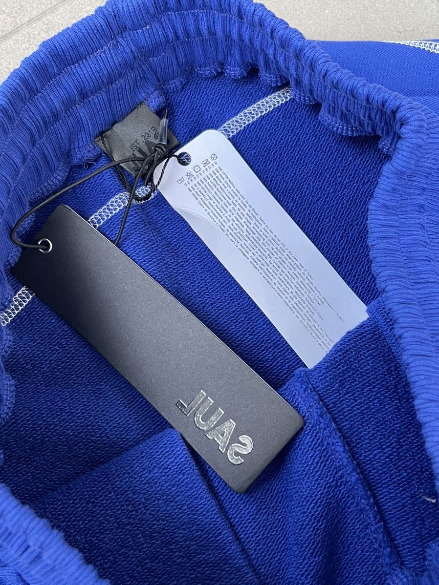 Saul Nash !DS! SS23 Saul Nash Blue Overlock Stitch Lounge Pants Size US 36 / EU 52 - 21 Thumbnail