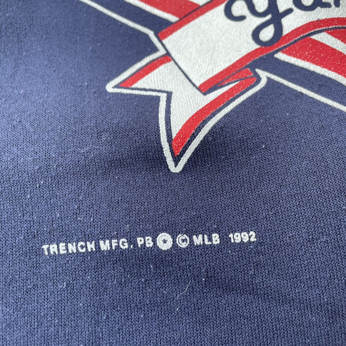 Vintage 🔥Vintage 1993 Albany Colonies Yankees Big Logo Sweatshirts Size US M / EU 48-50 / 2 - 7 Thumbnail
