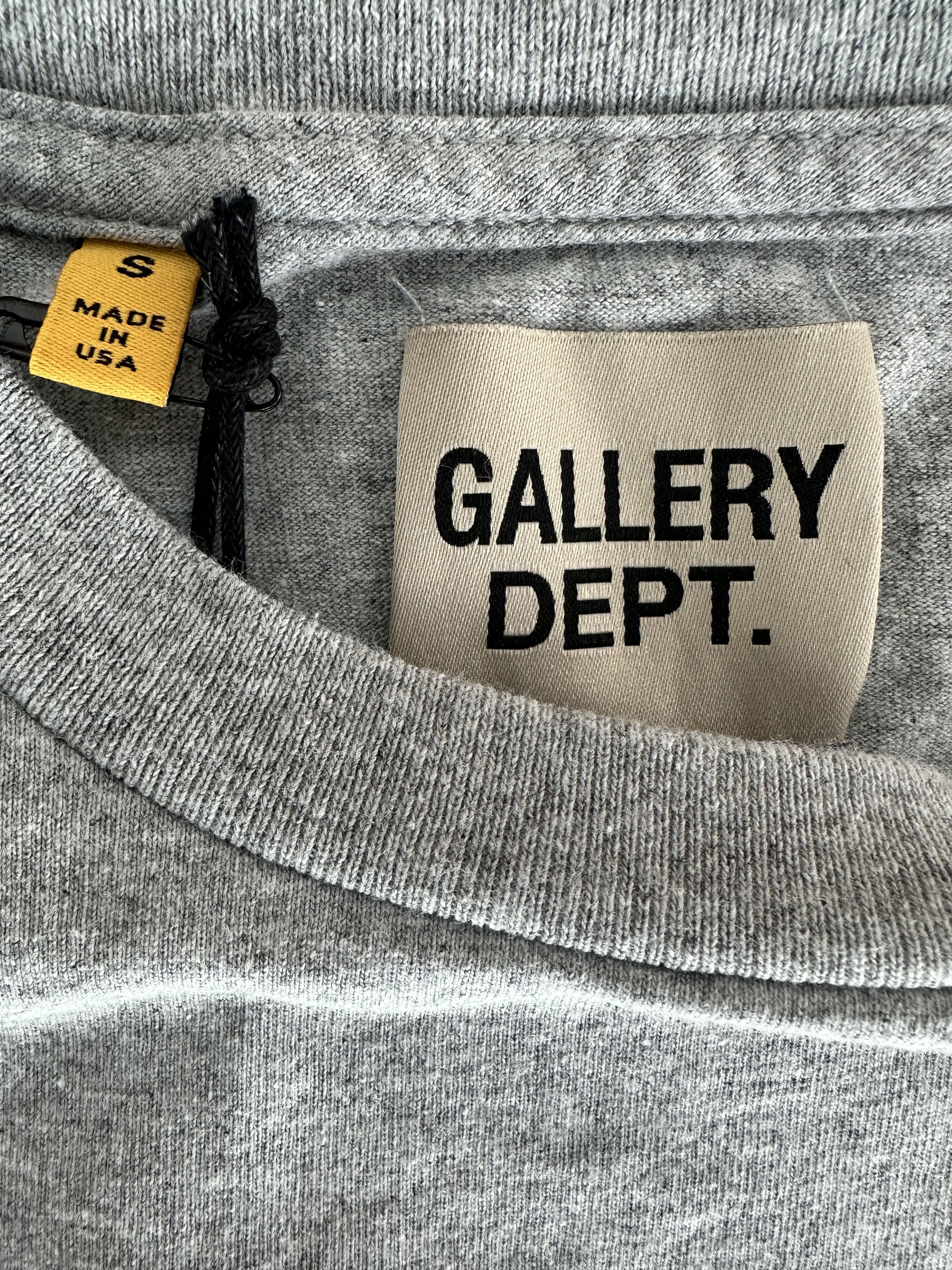 Gallery Dept. Gallery Dept Grey & Black Art Dept T-Shirt Size US S / EU 44-46 / 1 - 4 Thumbnail