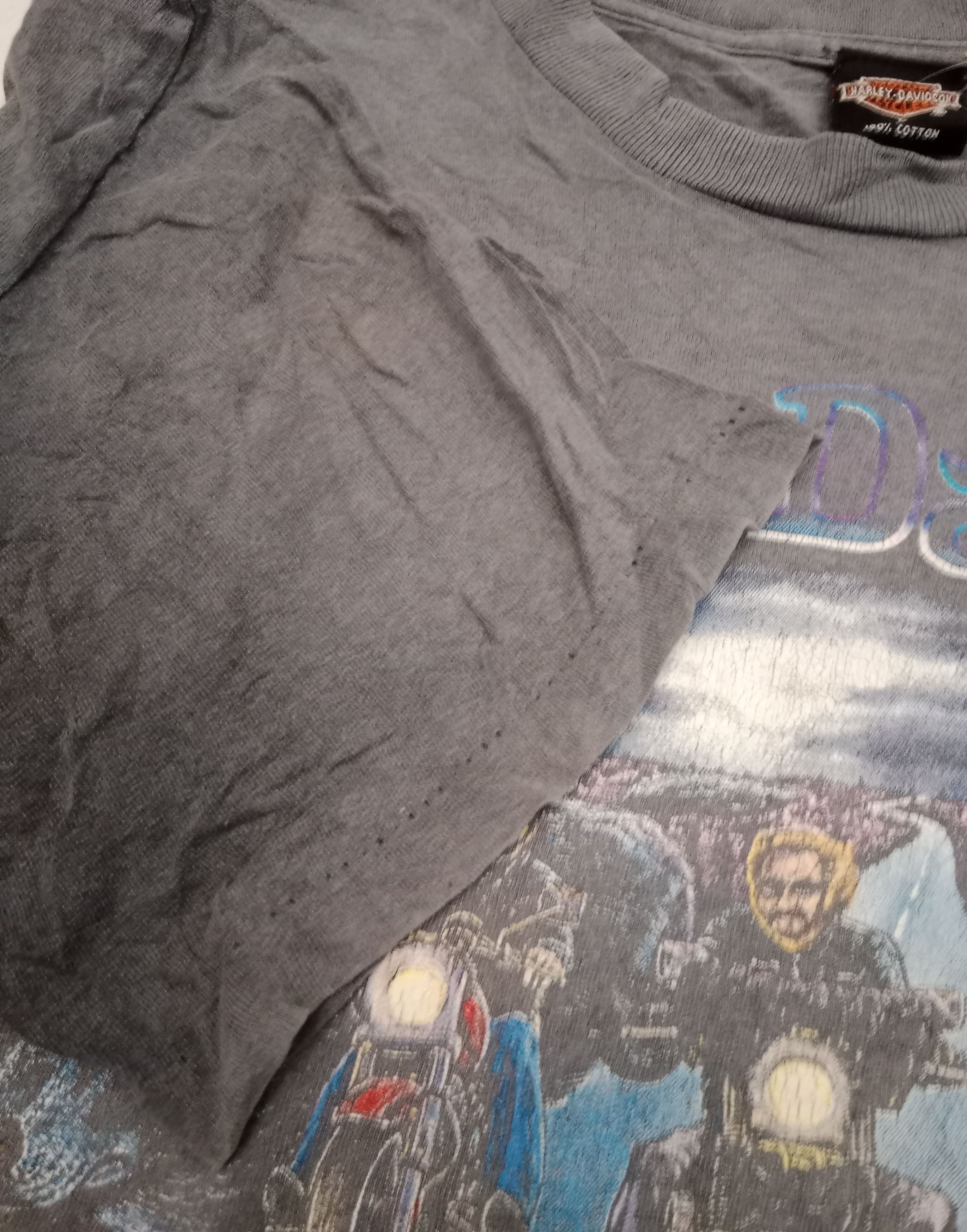 Harley Davidson Vintage 90s harley davidson Size US XL / EU 56 / 4 - 4 Thumbnail