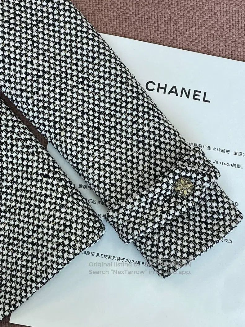 Chanel Chanel Mumbai series stand-up collar tweed woven jacket Size XS / US 0-2 / IT 36-38 - 4 Thumbnail