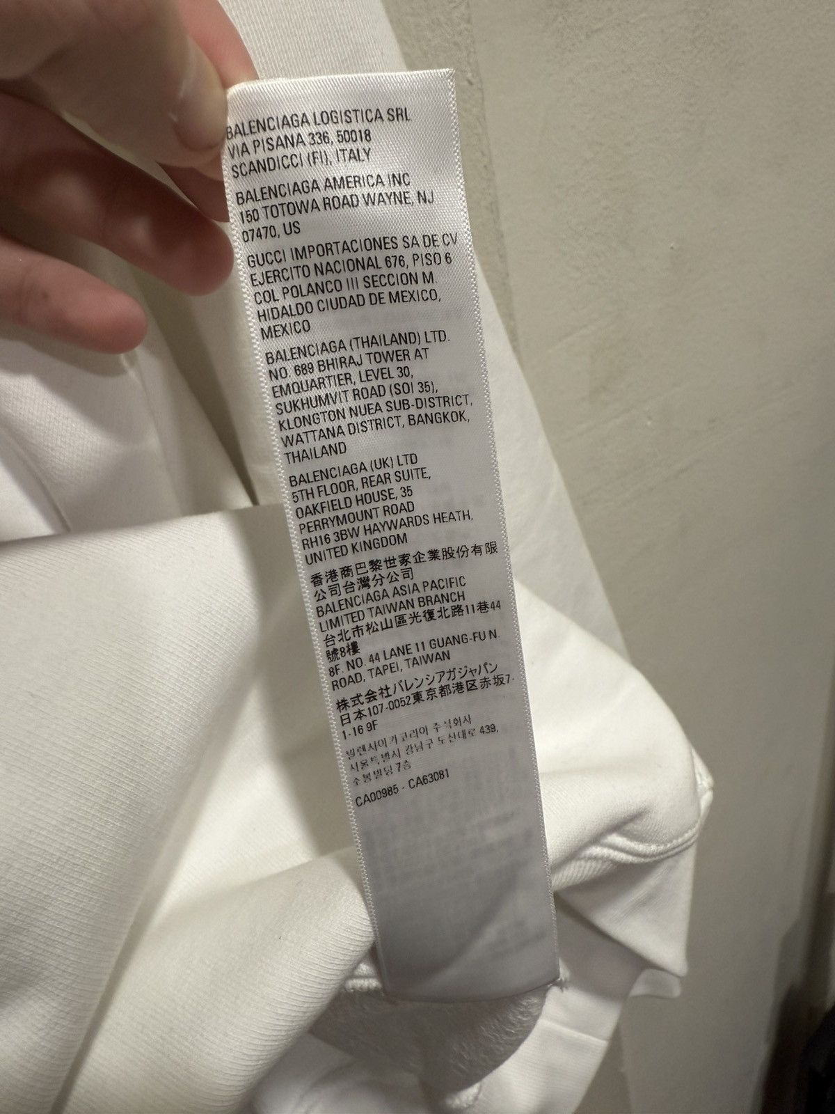 Balenciaga Balenciaga Fashion Institute Hoodie Size US XS / EU 42 / 0 - 7 Thumbnail