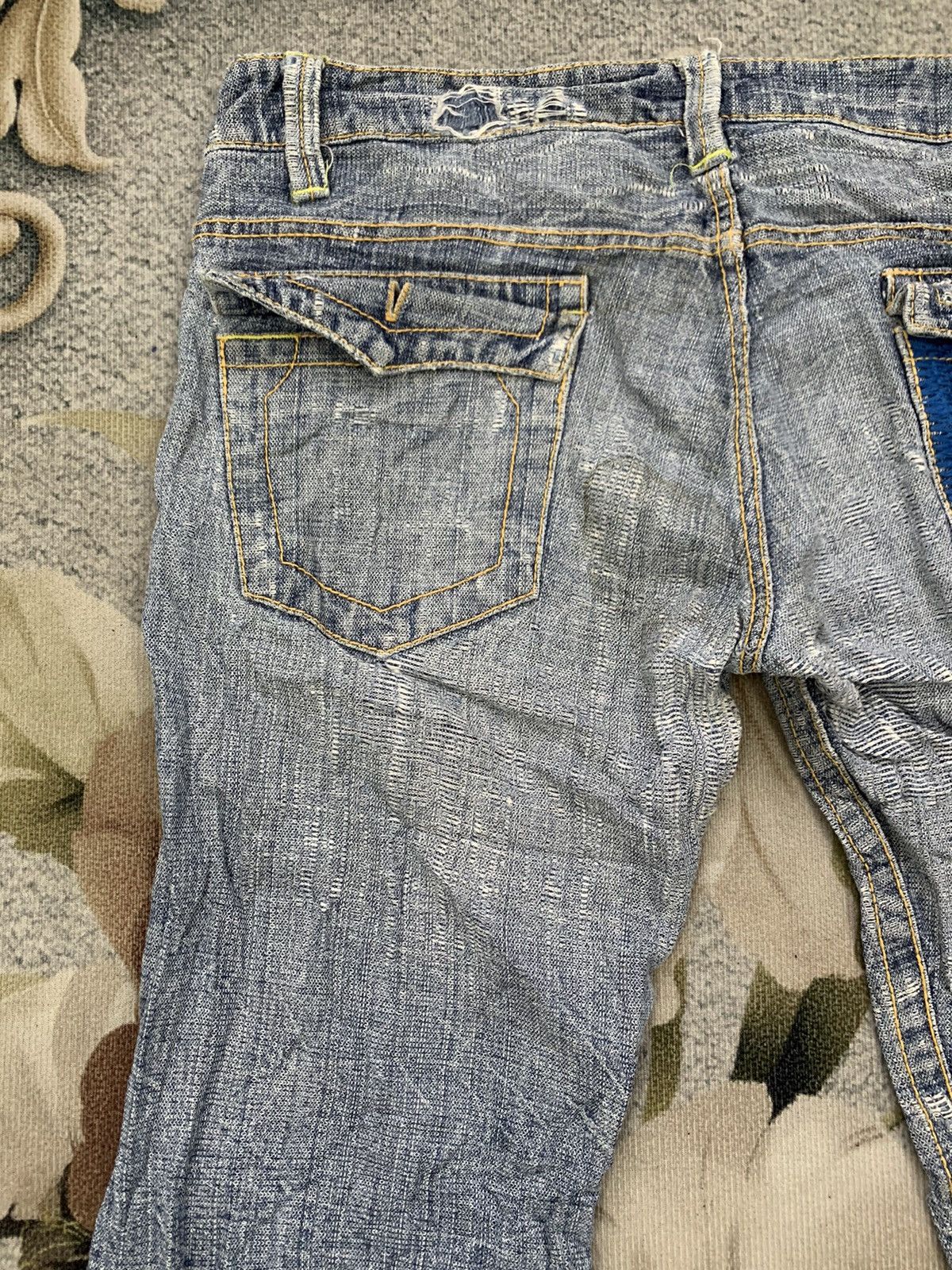 Other Distress Heritage Stone Directivity Denim Pant Size US 34 / EU 50 - 11 Thumbnail