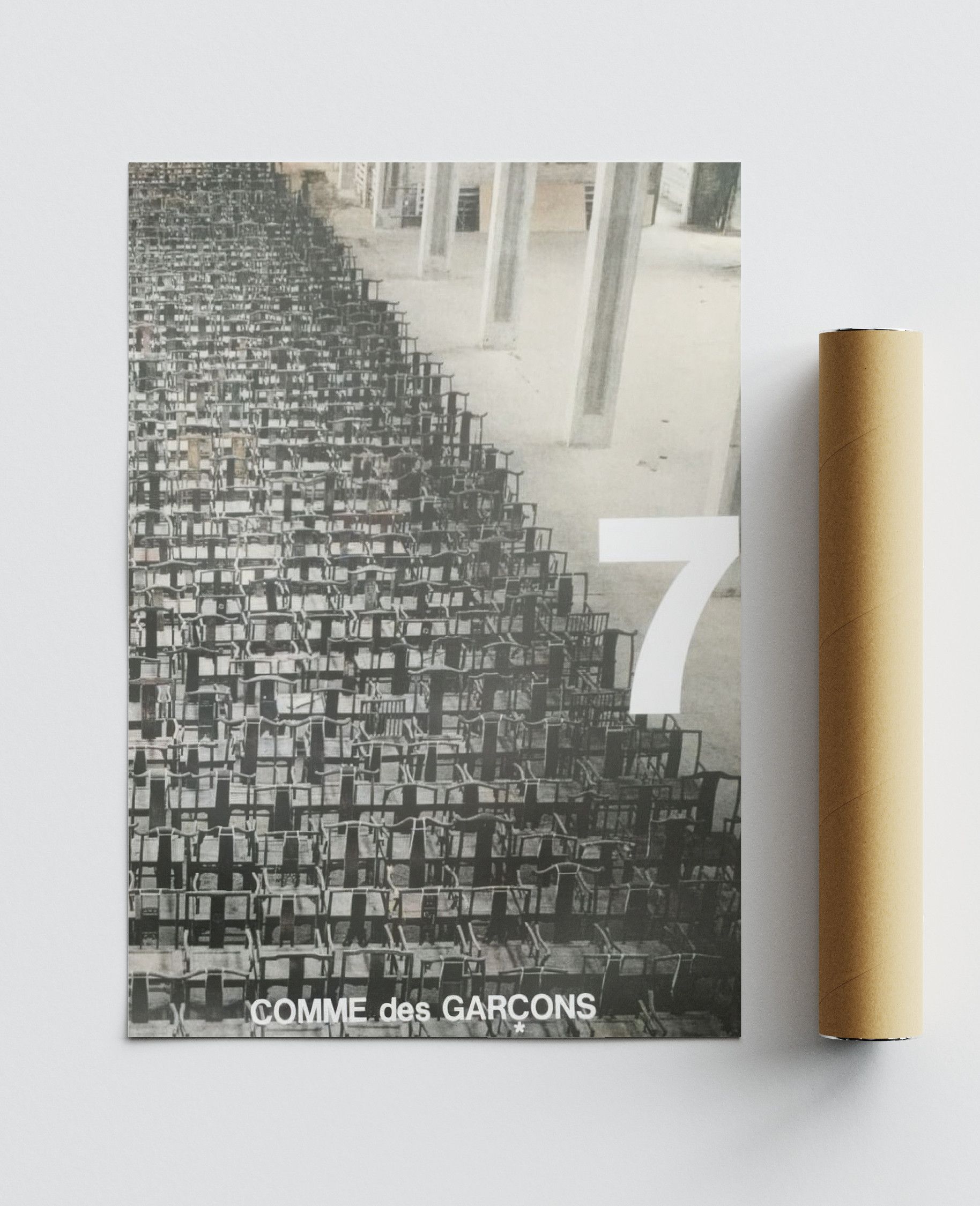 Comme des Garcons Comme Des Garcons Poster Print Gift Vintage Archive Size ONE SIZE - 1 Thumbnail