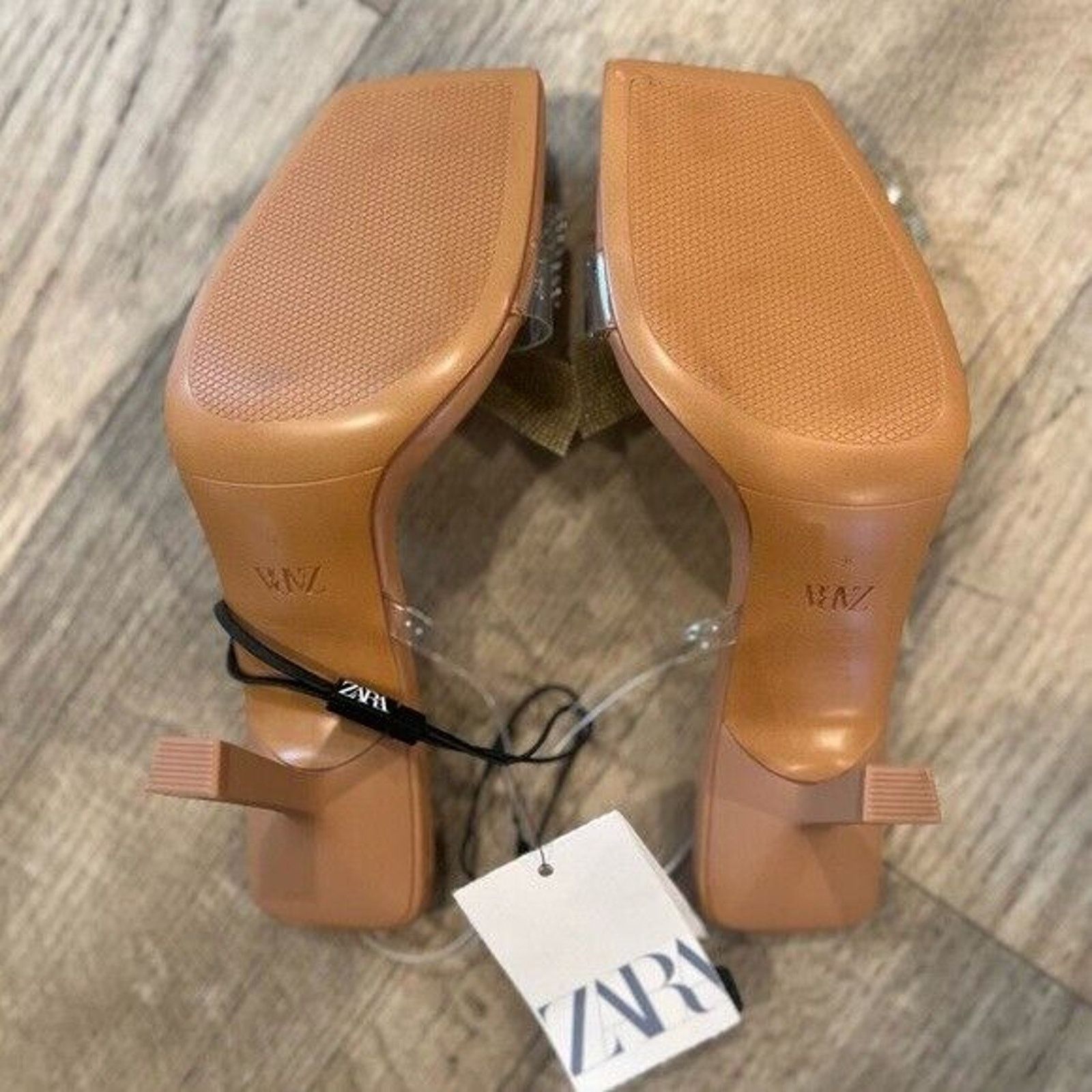 Zara ZARA BLOGGER FAVE!!! Embellished Heels NWT (US 8) Size US 10 / IT 40 - 16 Thumbnail