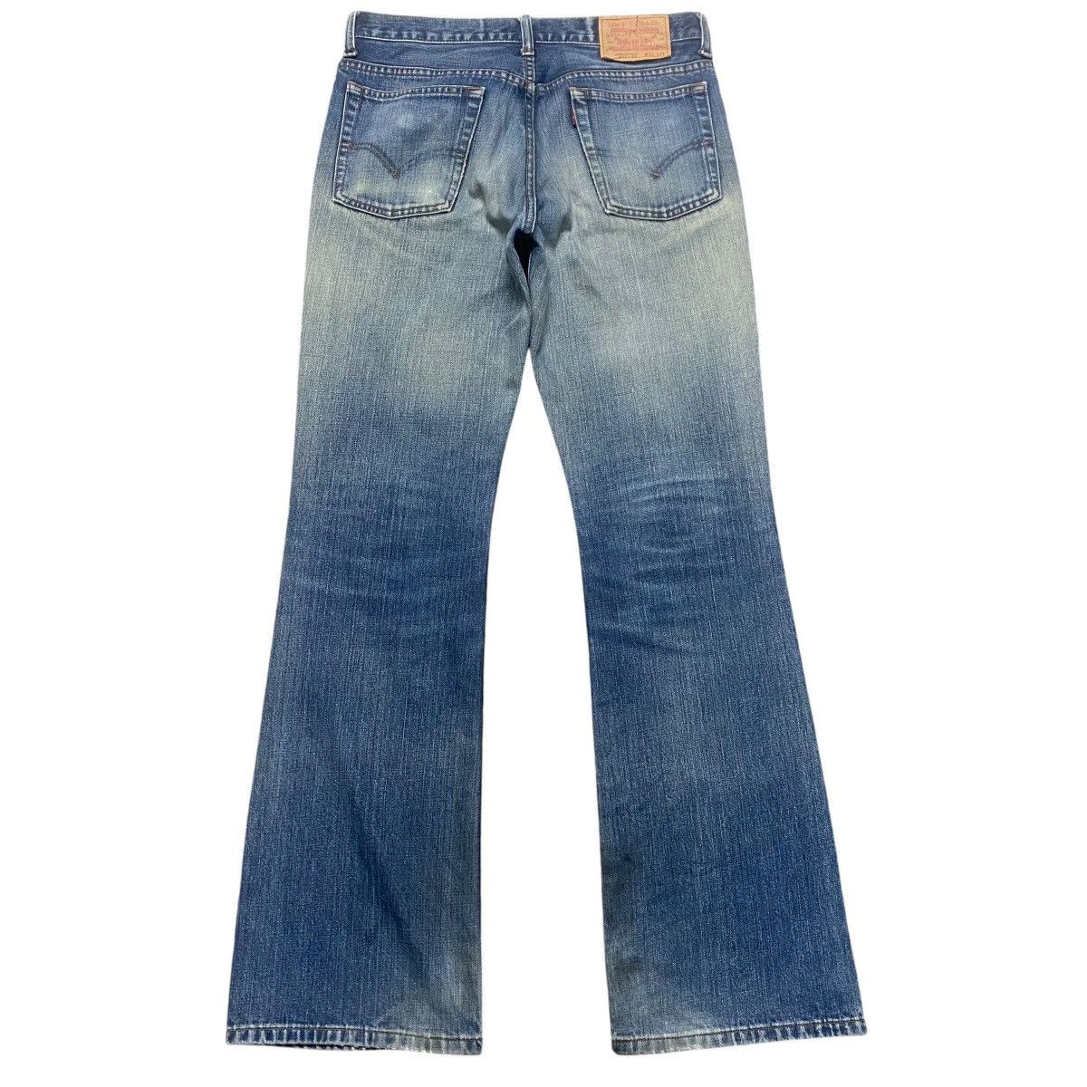 Levi's Vintage Levis 517 Faded Blue Flare Jeans Size US 32 / EU 48 - 2 Thumbnail