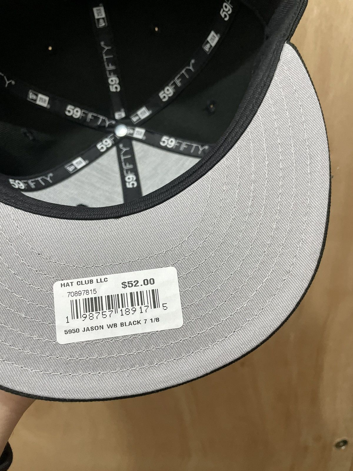 New Era Hat Club Exclusive Friday the 13th 40th Annivers Size 7 1/8 Size ONE SIZE - 6 Thumbnail