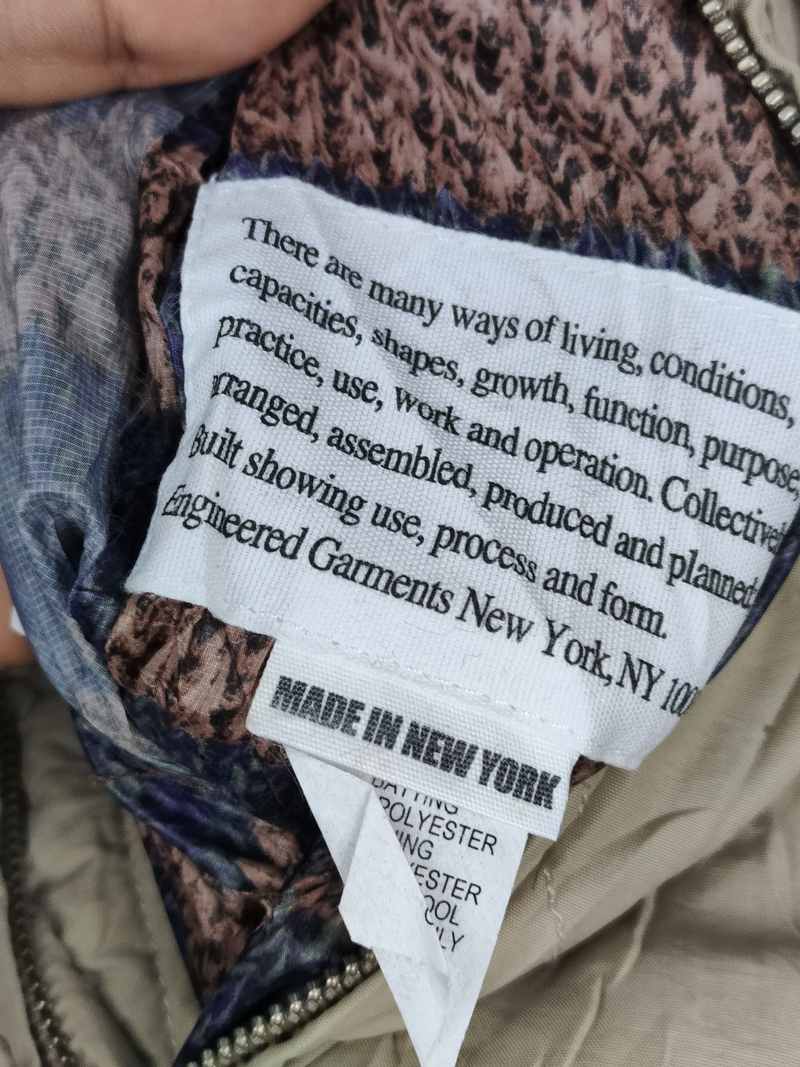Engineered Garments Engineered Garment Puffer Vest Size US XS / EU 42 / 0 - 5 Thumbnail