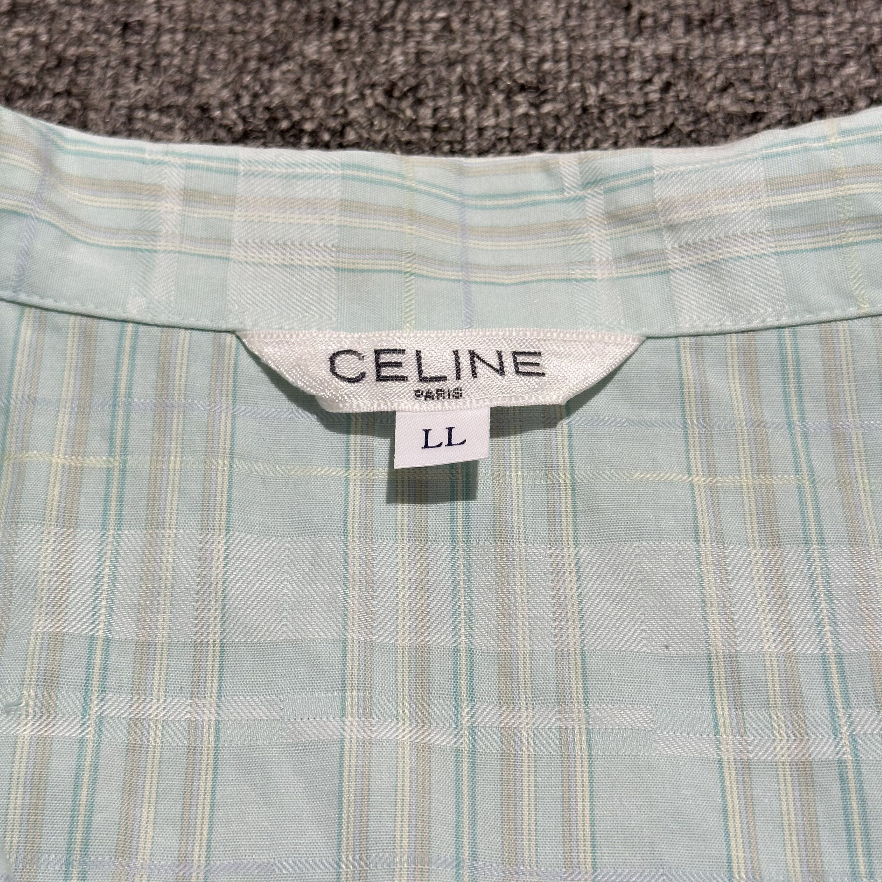 Celine Celine Button Ups Shirts Size US XL / EU 56 / 4 - 5 Thumbnail