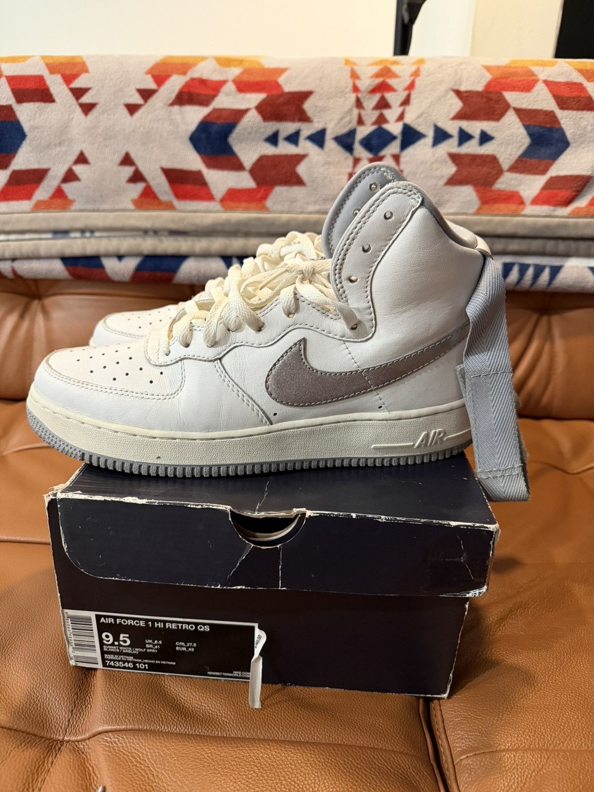 Nike Nike Air Force 1 High Retro QS Size US 9.5 / EU 42-43 - 3 Thumbnail
