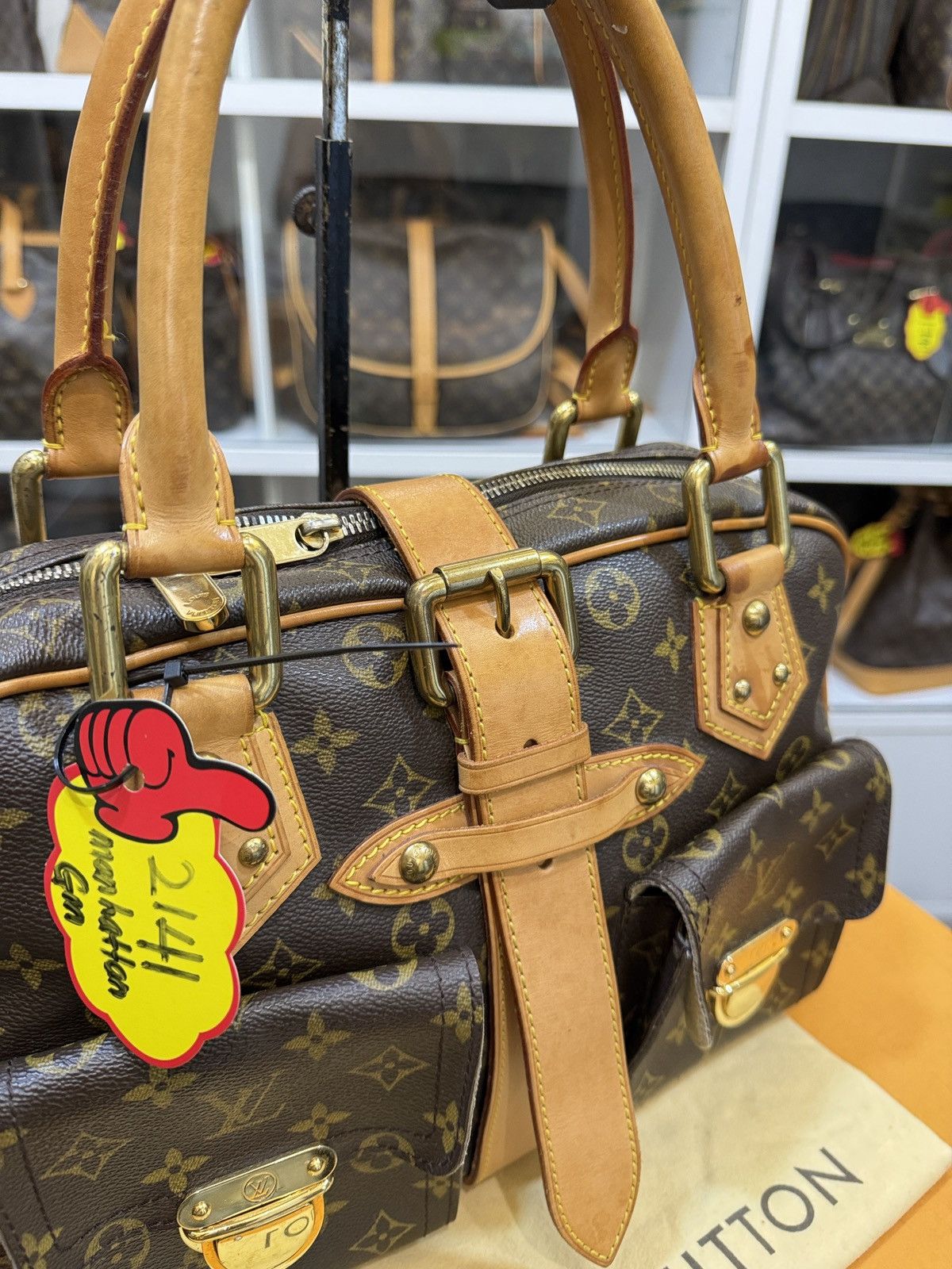 Louis Vuitton LOUIS VUITTON MANHATTAN GM - 2141 Size ONE SIZE - 4 Thumbnail