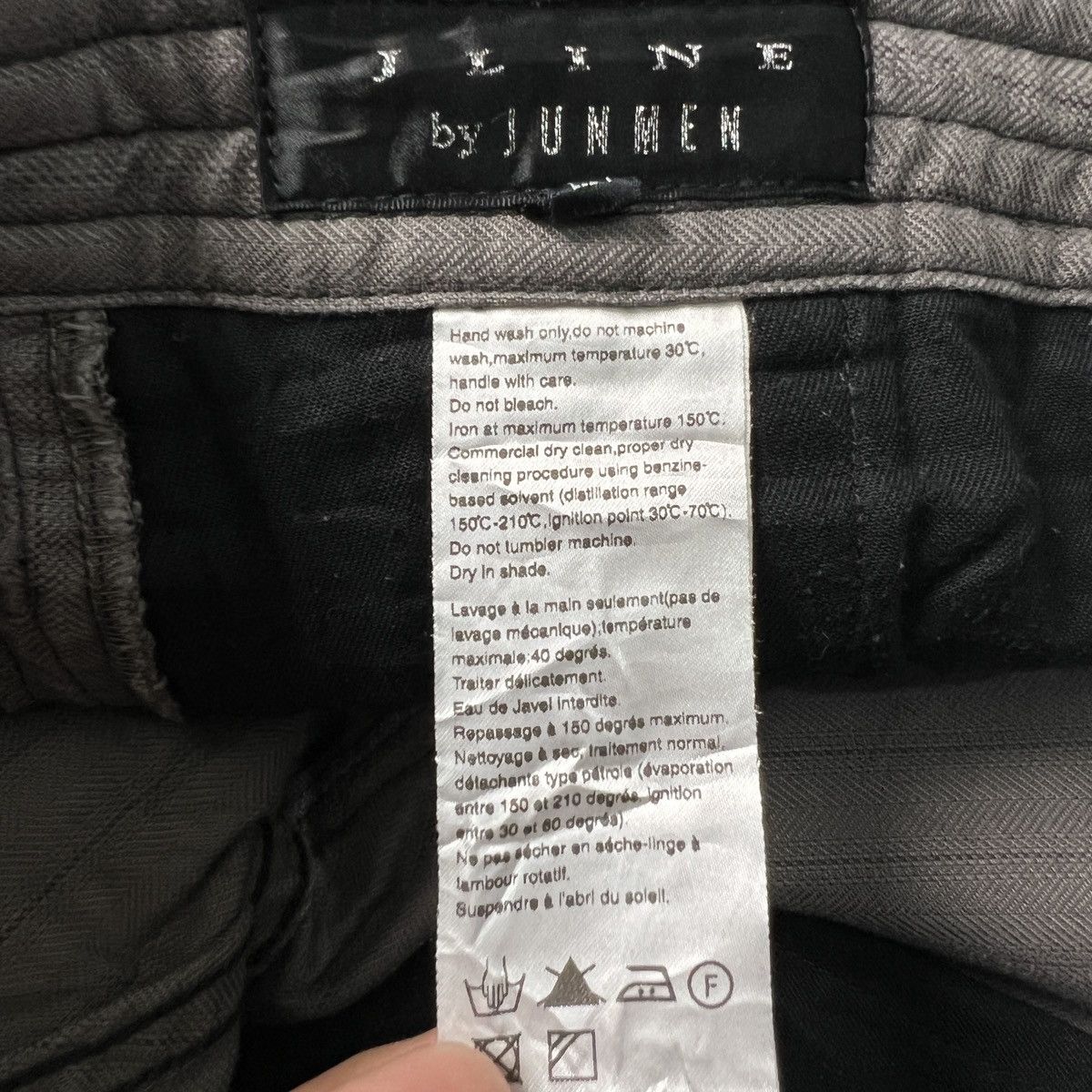 JUN MEN Jline by Junmen Japanese Brand Cargo Pants Size US 34 / EU 50 - 5 Thumbnail