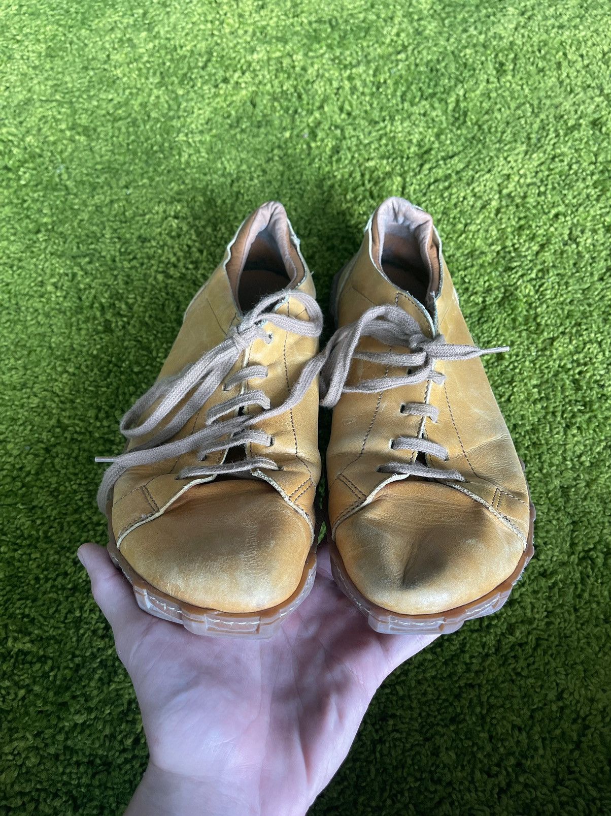 Designer The Art Company avant garde leather shoes Size US 11 / EU 44 - 10 Thumbnail