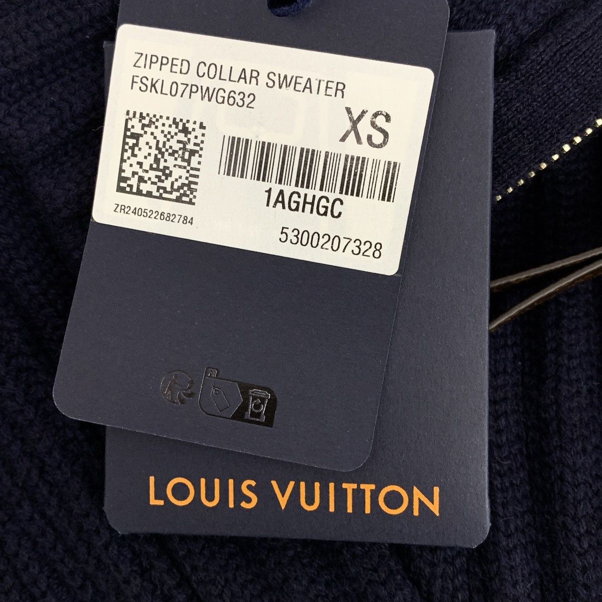 Louis Vuitton Louis Vuitton Lapel Half-Zip Long Sleeve Knit Sweater K26WX Size XS / US 0-2 / IT 36-38 - 6 Thumbnail
