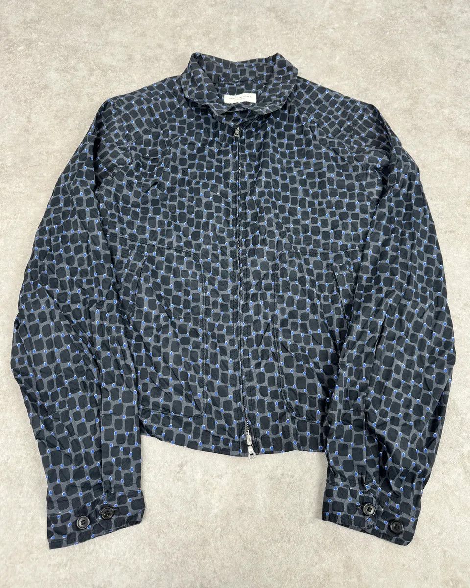 Dries Van Noten Dries Van Noten Grey & Blue Light Zip Up Jacket Size US M / EU 48-50 / 2 - 1 Thumbnail