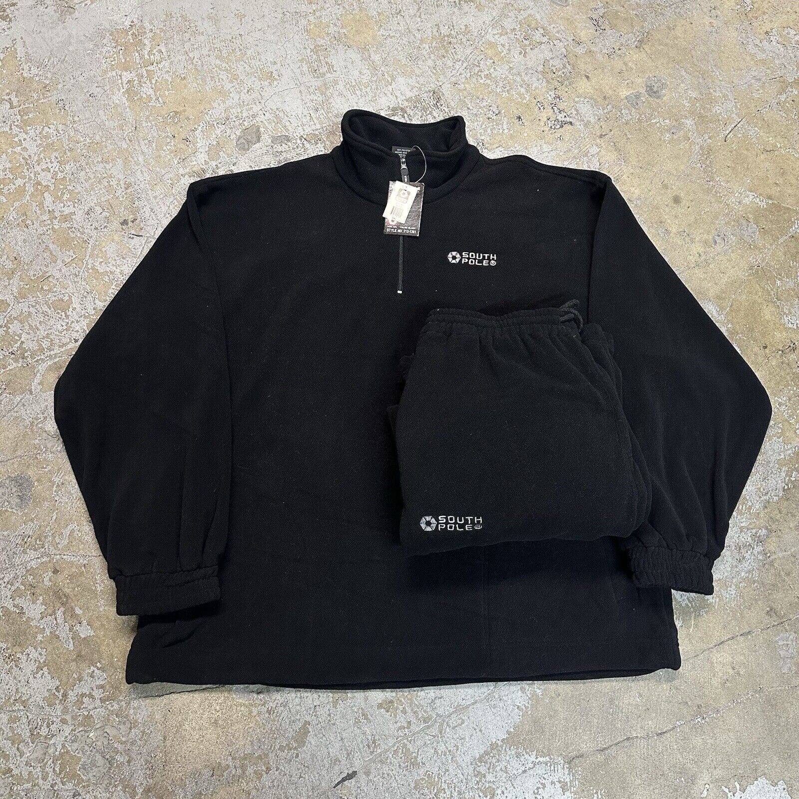 JNCO × Southpole NWT Vintage Y2K Southpole Black Full Track Suit 2XL NEW Size US XXL / EU 58 / 5 - 1 Thumbnail