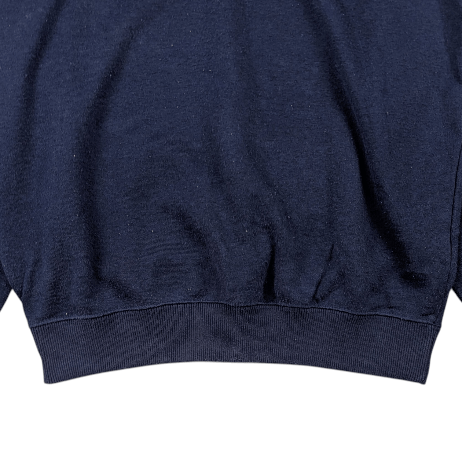Uniqlo Vintage 90's UNIQLO Dark Blue Sweatshirts Jumper Pullover Size US M / EU 48-50 / 2 - 5 Thumbnail