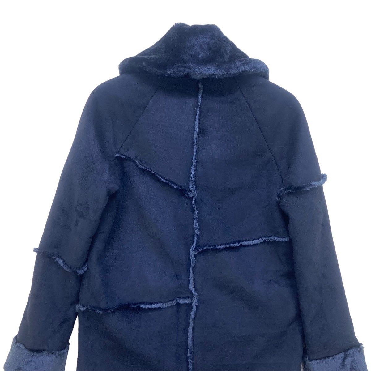 Japanese Brand MYC Contrive Japanese Brand Faux Fur Long Coat Size S / US 4 / IT 40 - 7 Thumbnail