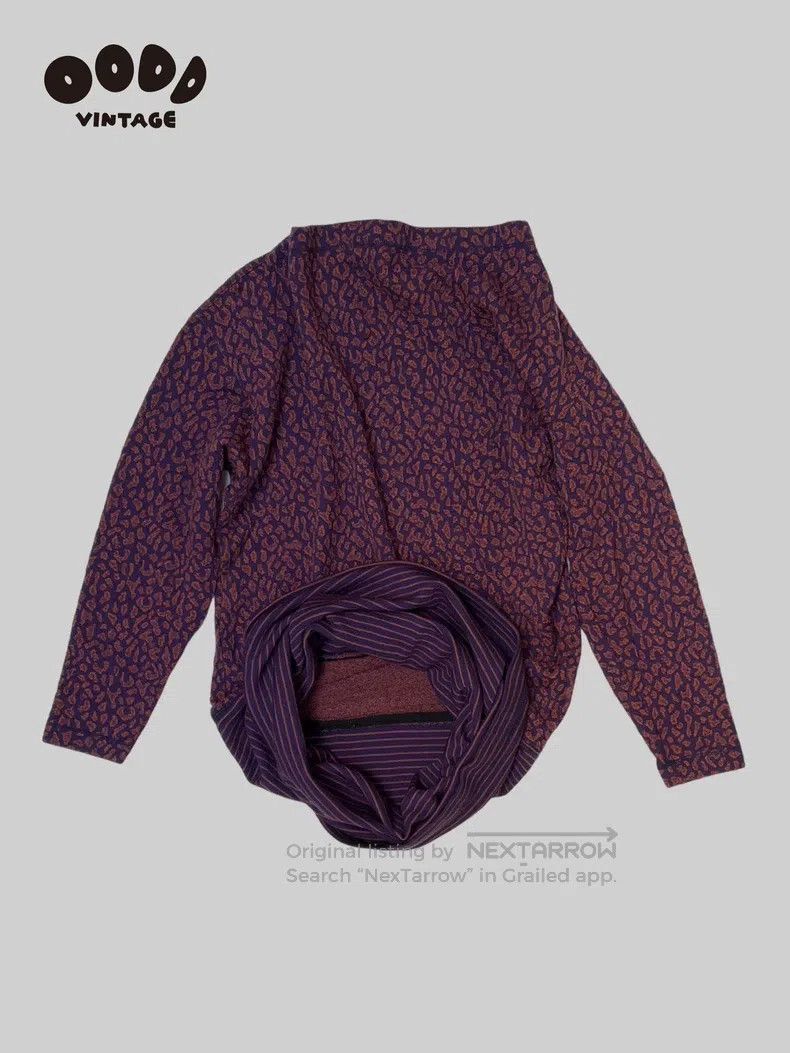 Issey Miyake Issey Miyake Abstract pattern draped knit dress Size S / US 4 / IT 40 - 5 Thumbnail