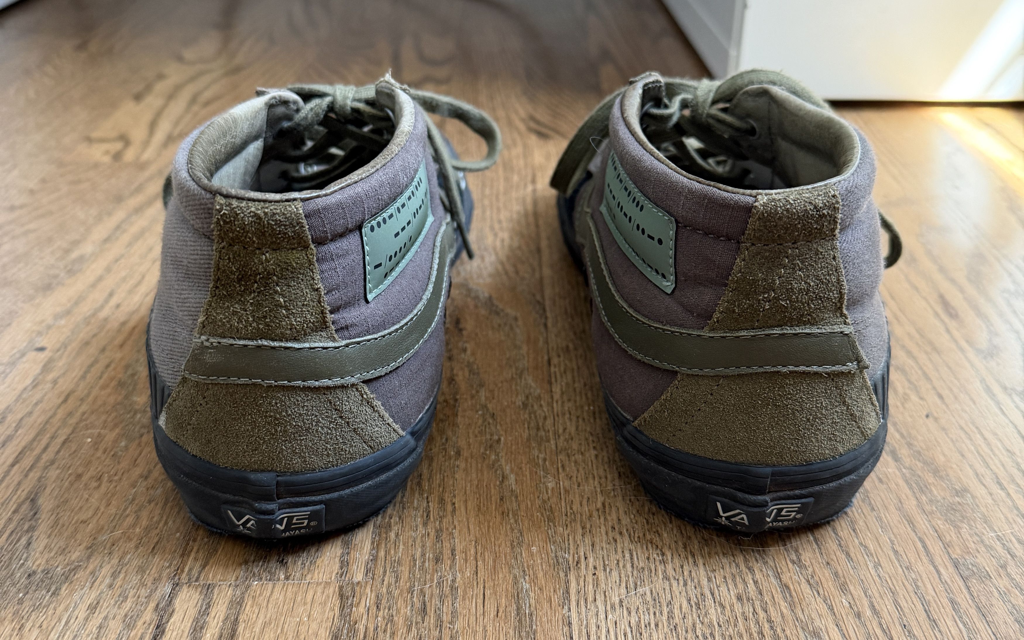 Vans ans Vault x Taka Hayashi 138 LX Military Green Morse Code Size US 12 / EU 45 - 4 Thumbnail
