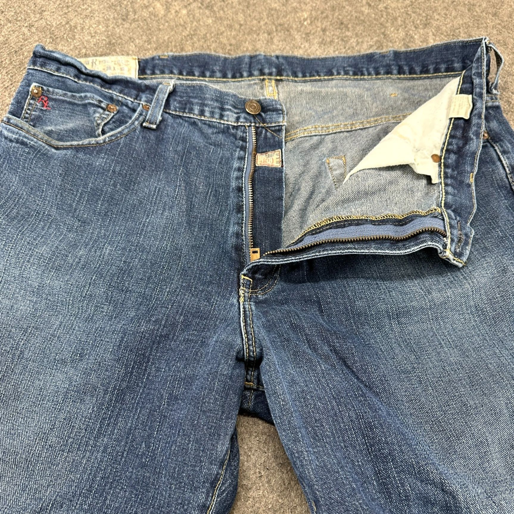 Polo Ralph Lauren Polo Ralph Lauren Jeans Polo by Ralph Lauren Hampton Straight Jeans Men 38x28 Blue Dark Wash Denim Classic Straight Pocket 5-Pocket Denim Cotton Size US M / EU 48-50 / 2 - 2 Thumbnail