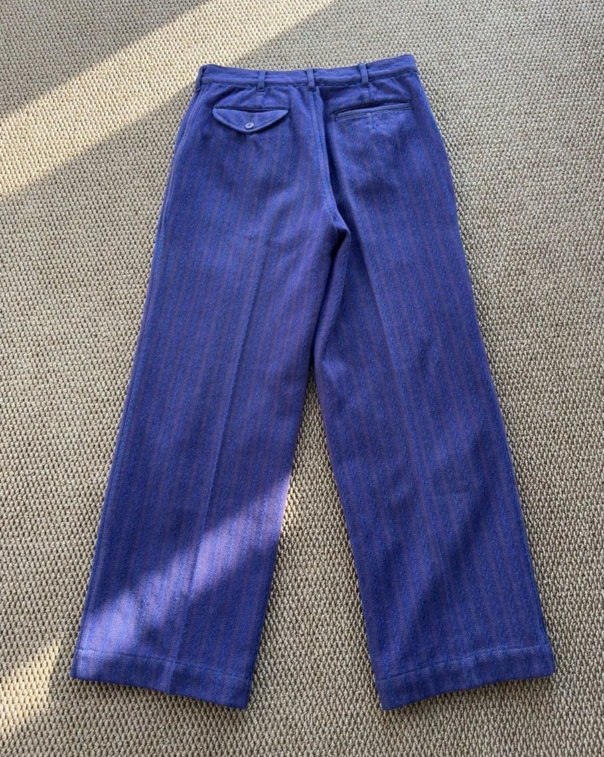 Comme des Garcons Homme Plus Comme des Garçons Homme Plus AD1999 Purple Wool Pants K23 Size 25" / US 0 / IT 36 - 6 Thumbnail
