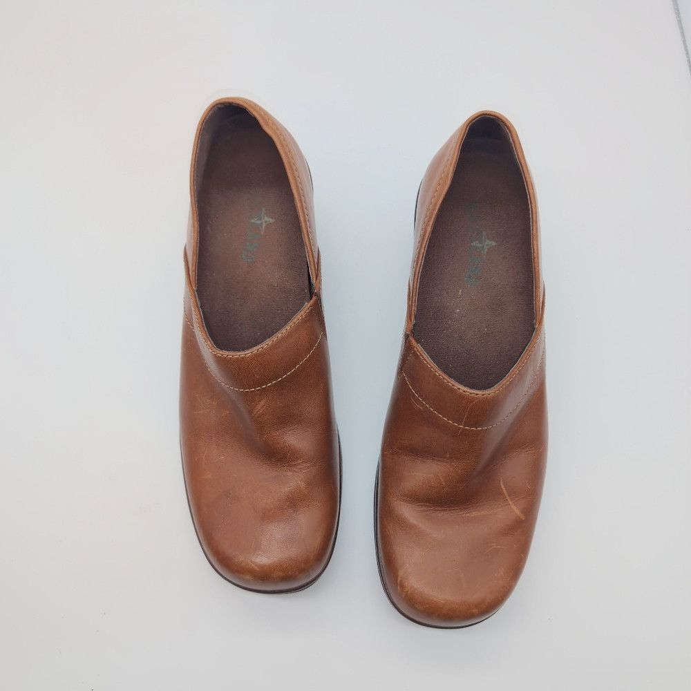 Eastland Eastland Constance Brown Leather Clogs sz 9 Size US 9 / IT 39 - 8 Thumbnail