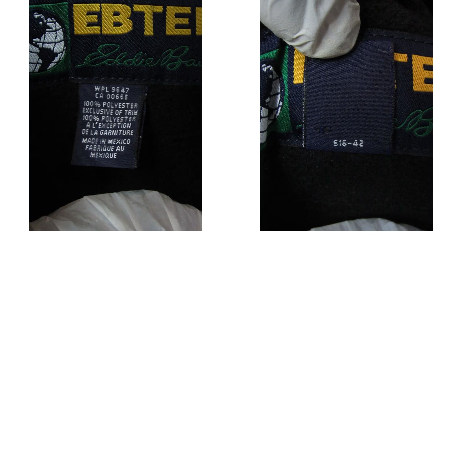 Eddie Bauer VINTAGE Eddie Bauer EBTEK Black Fleece Jacket Size Small 90s Outdoor Mens Size US S / EU 44-46 / 1 - 10 Thumbnail