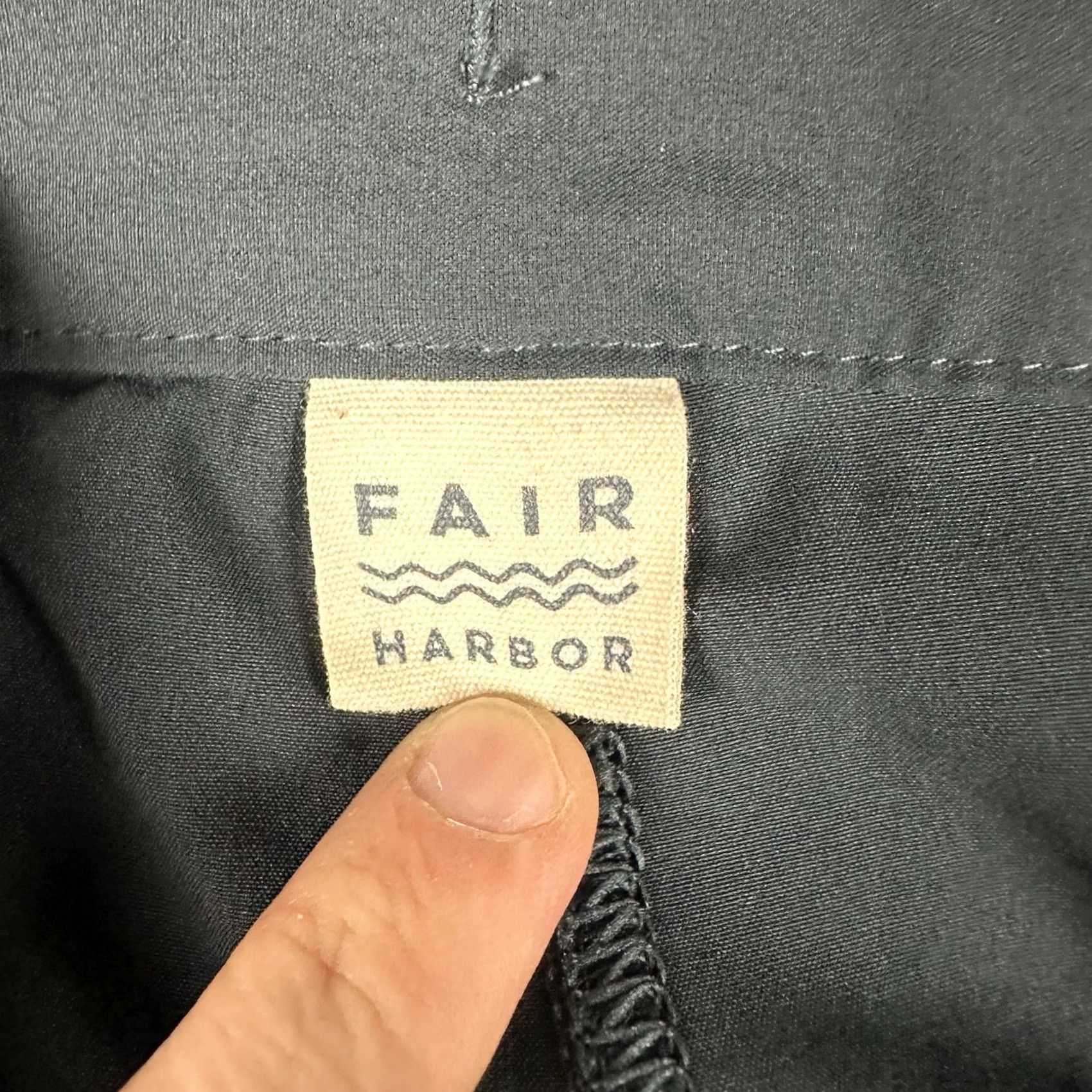 Vintage Fair Harbor Shorts Mens 38 Blue Swim Hybrid Drawstring Stretch EUC Size US 38 / EU 54 - 5 Thumbnail