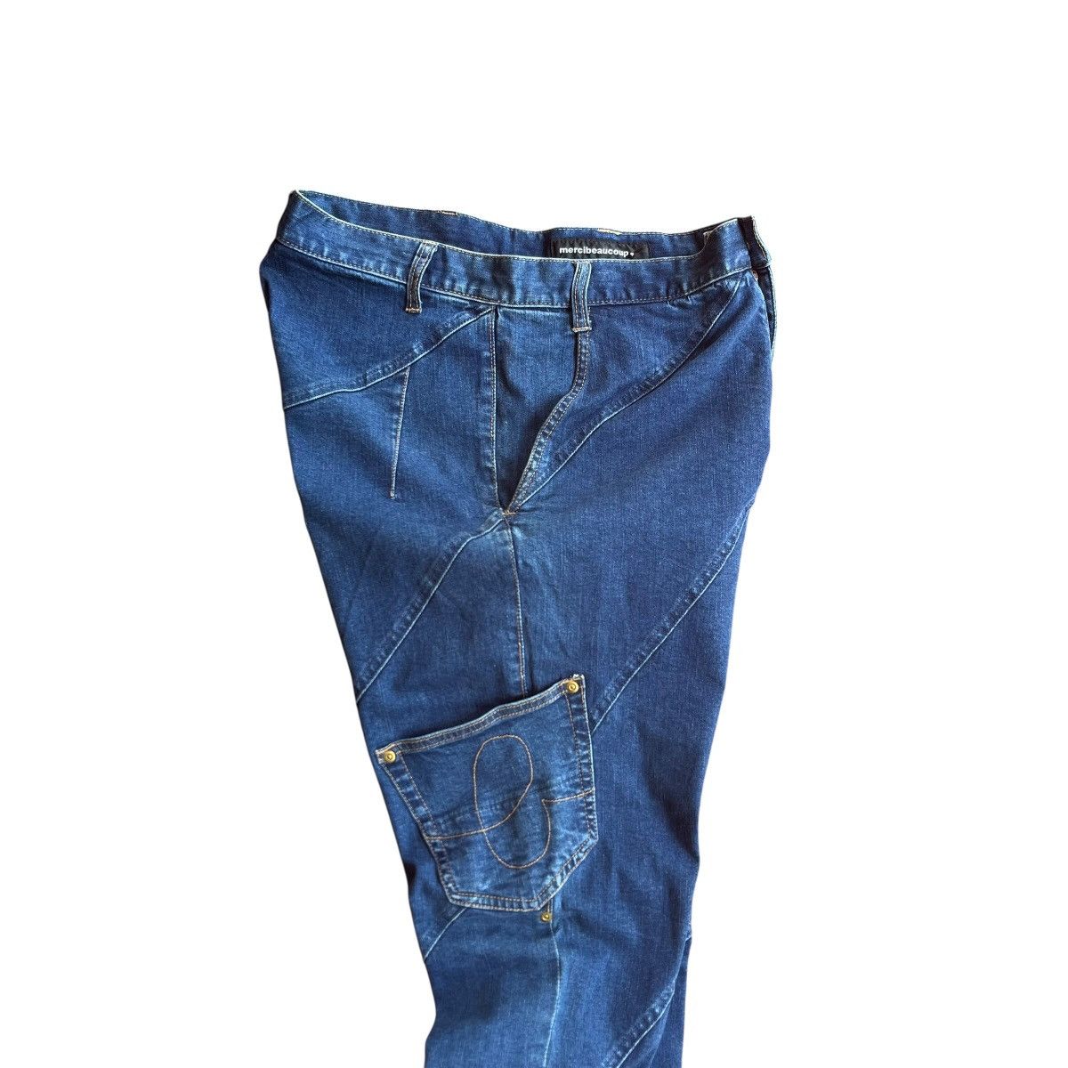 mercibeaucoup Mercibeaucoup by Isseymiyake Cargo Denim Pants Size US 31 - 6 Thumbnail