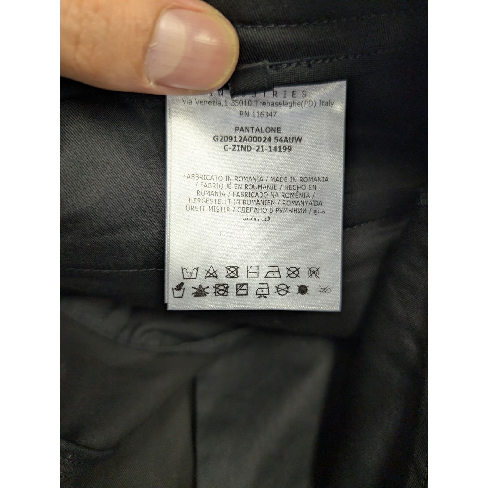 Moncler o1rshd1 Tactical Cargo Pants Trousers Sweatpants in Black Size US 34 / EU 50 - 16 Thumbnail