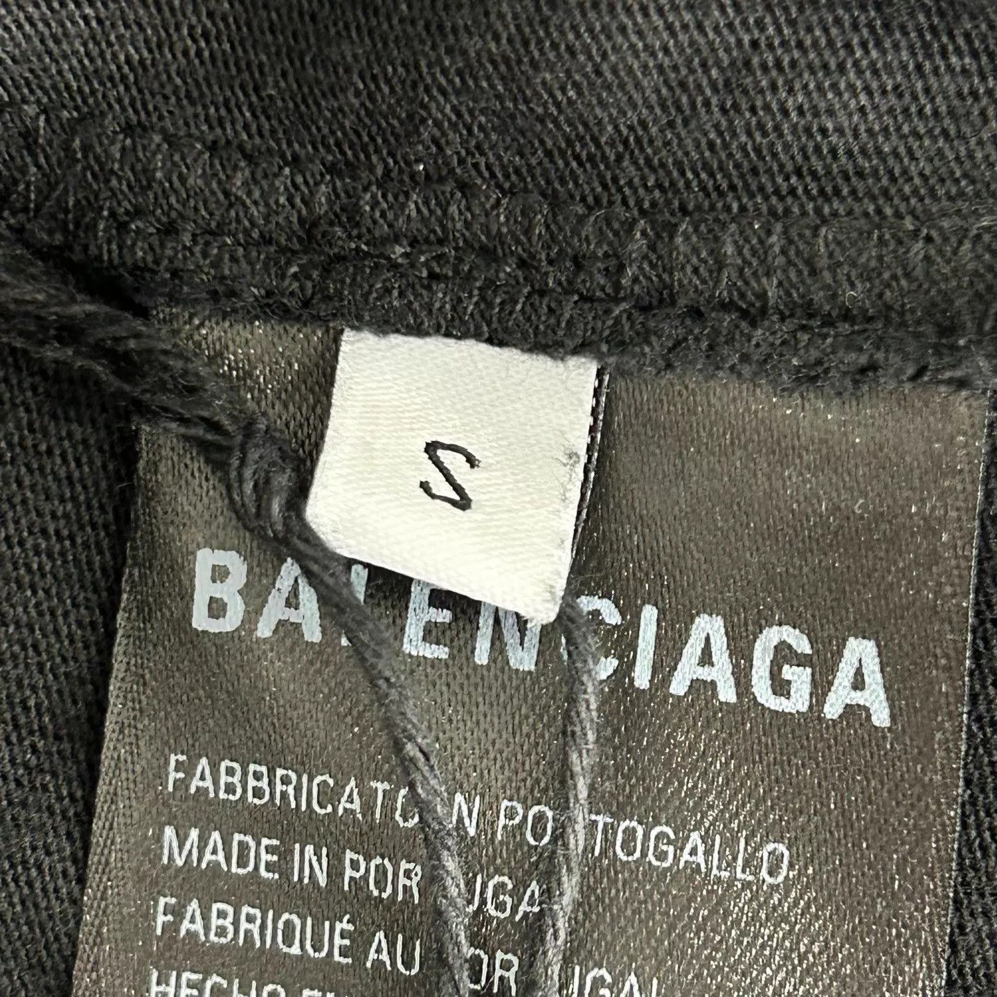 Balenciaga Balenciaga front back logo printed black Tee S Size US S / EU 44-46 / 1 - 6 Thumbnail