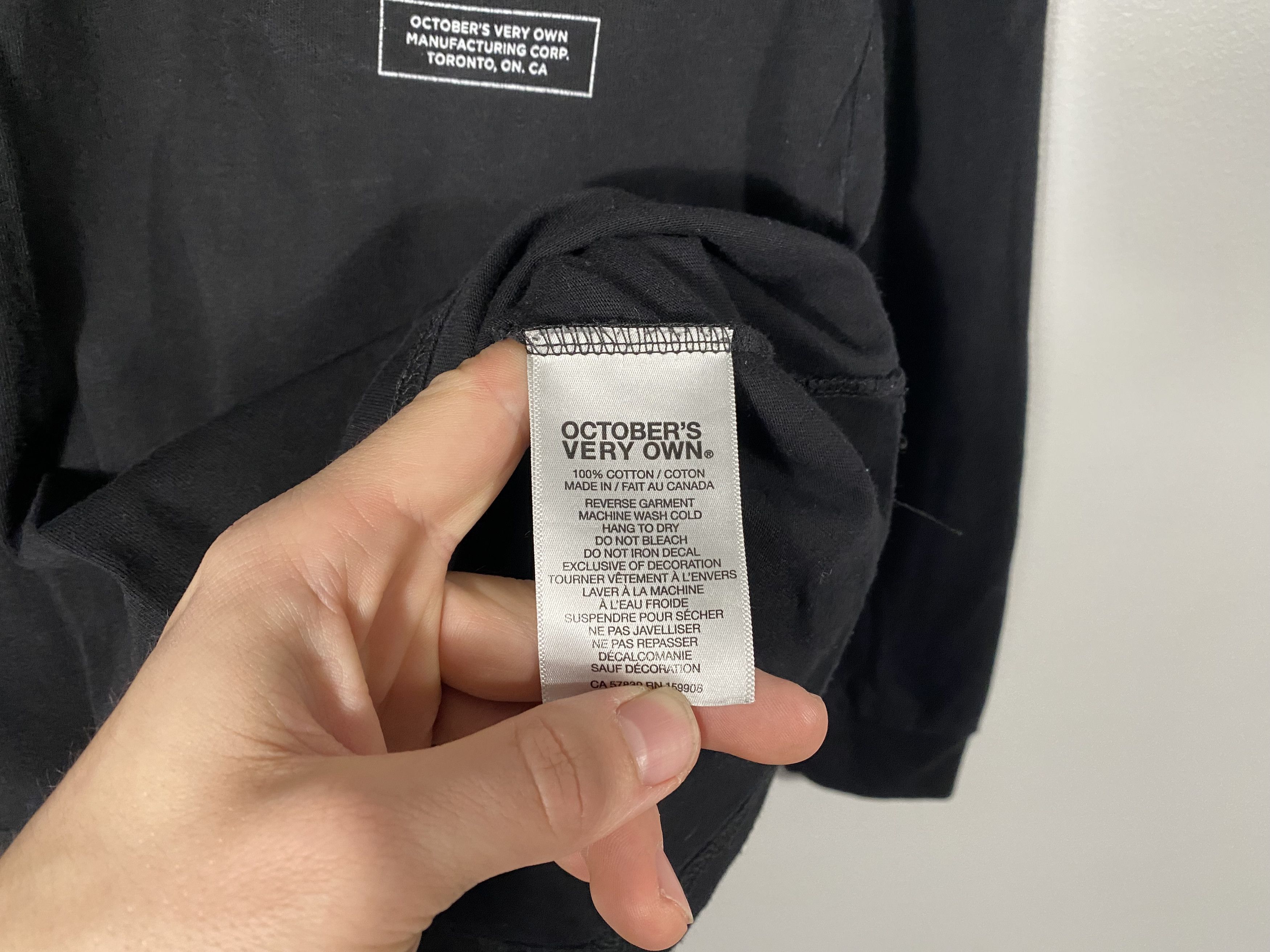 October's Very Own Octobers Very Own Owl Logo L/S Tee black Size US M / EU 48-50 / 2 - 6 Thumbnail