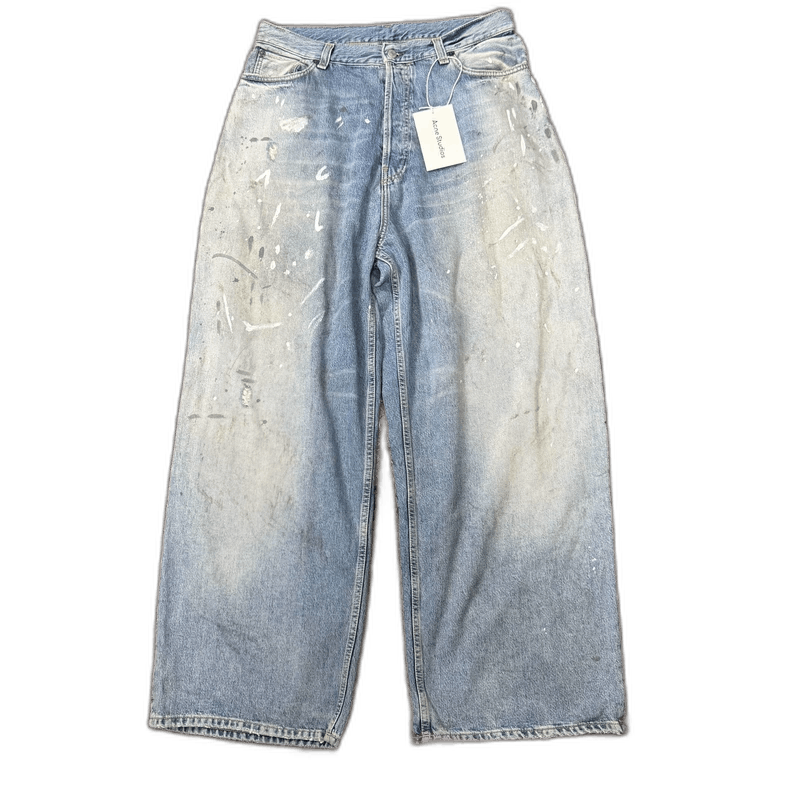 Acne Studios Acne Studios Blue Splatter Jeans 2023 Size US 44 / EU 60 - 1 Thumbnail