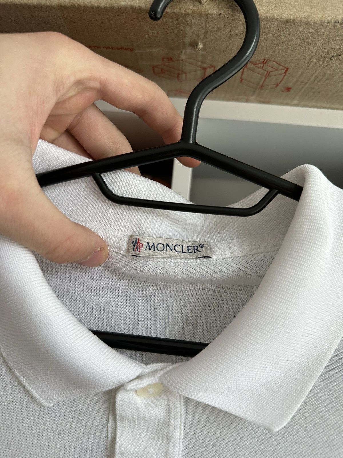 Moncler 🔥VINTAGE MONCLER MAGLIA POLO MANICA CORTA🔥 Size US L / EU 52-54 / 3 - 3 Thumbnail
