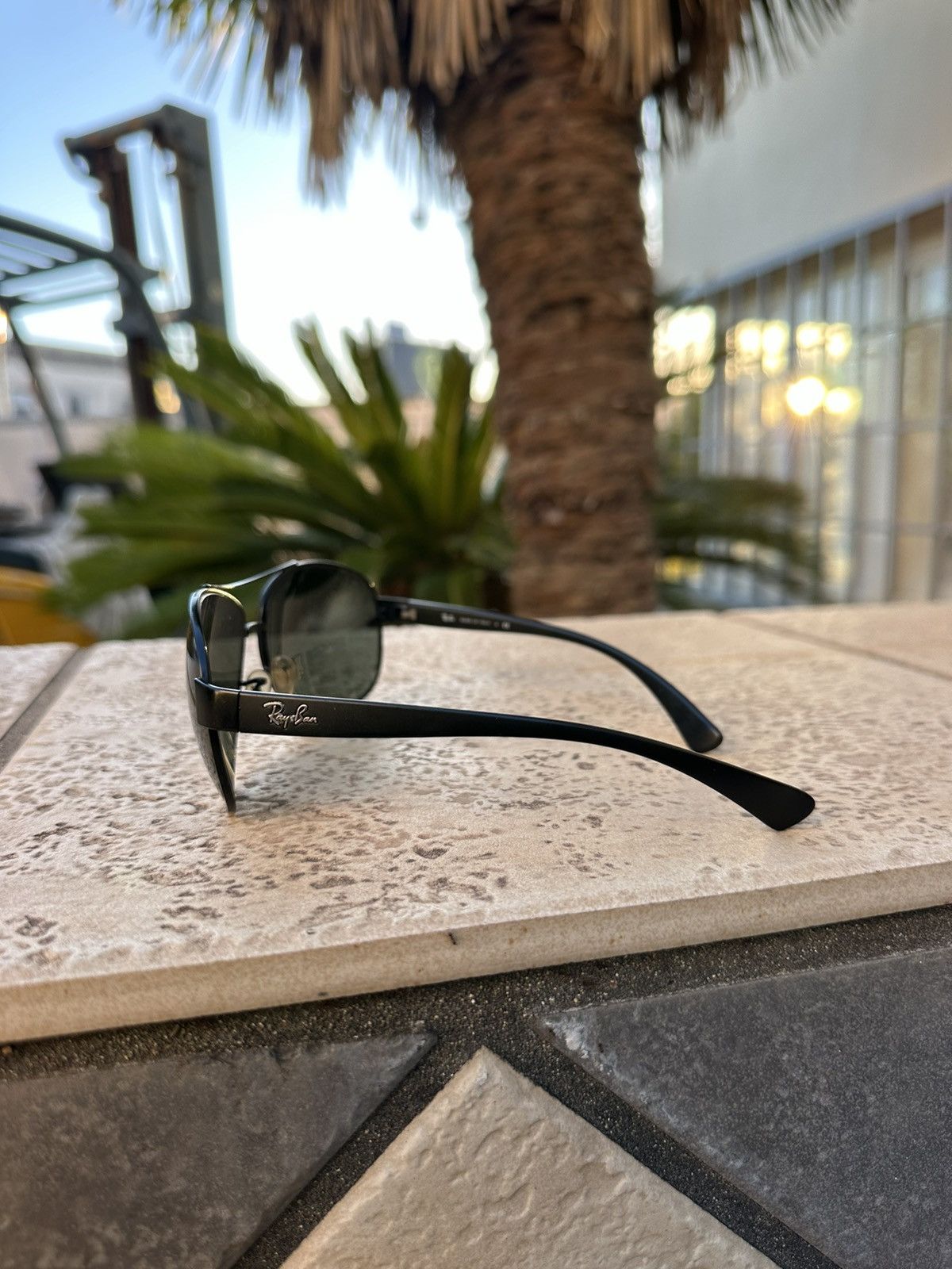 RayBan RayBan Sunglasses RB 3386 Black Size ONE SIZE - 4 Thumbnail